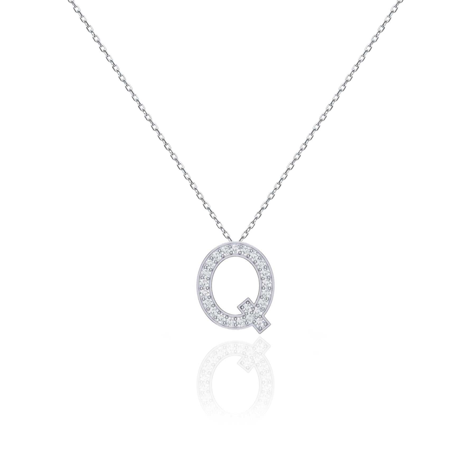 Initials Necklace - Q