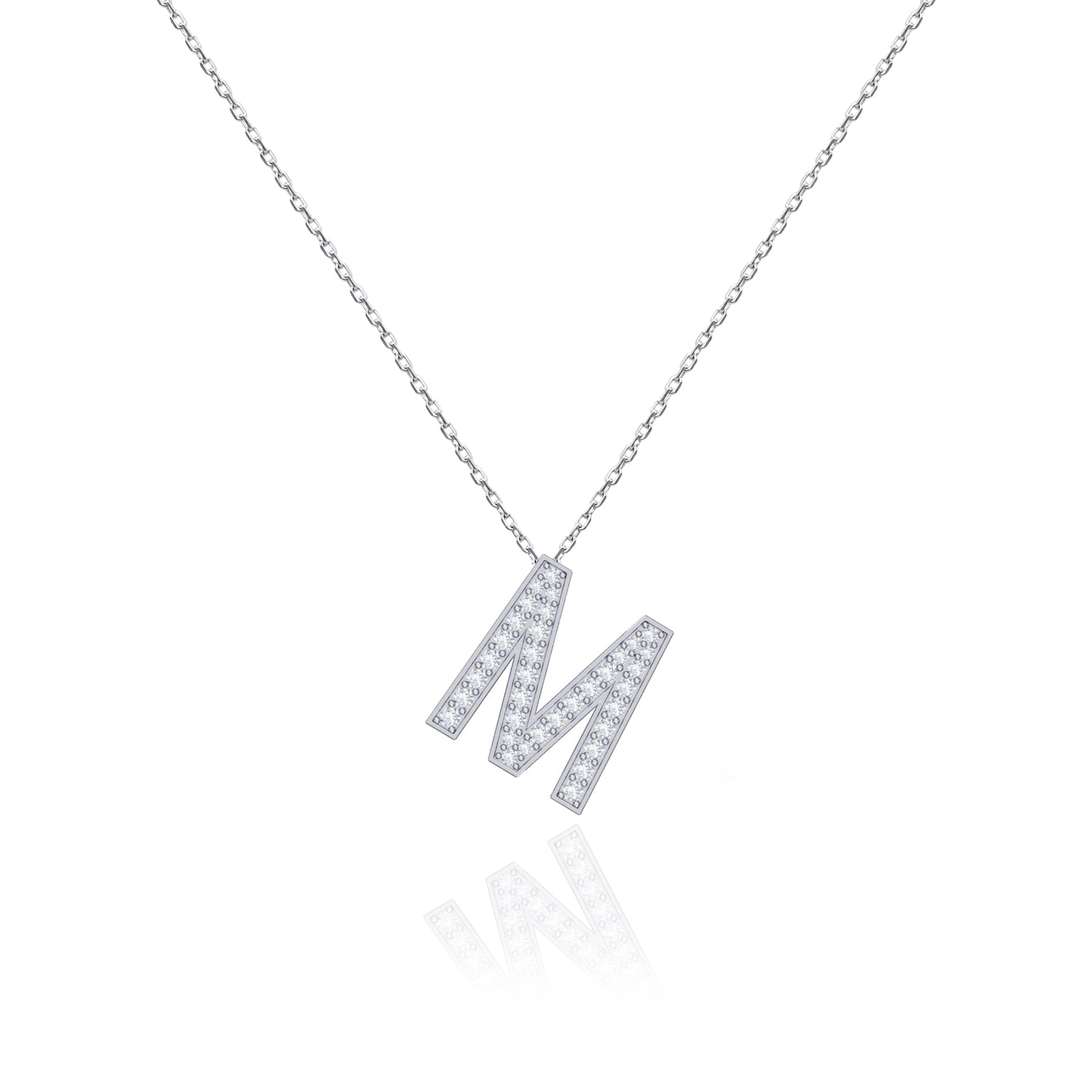 Initials Necklace - M