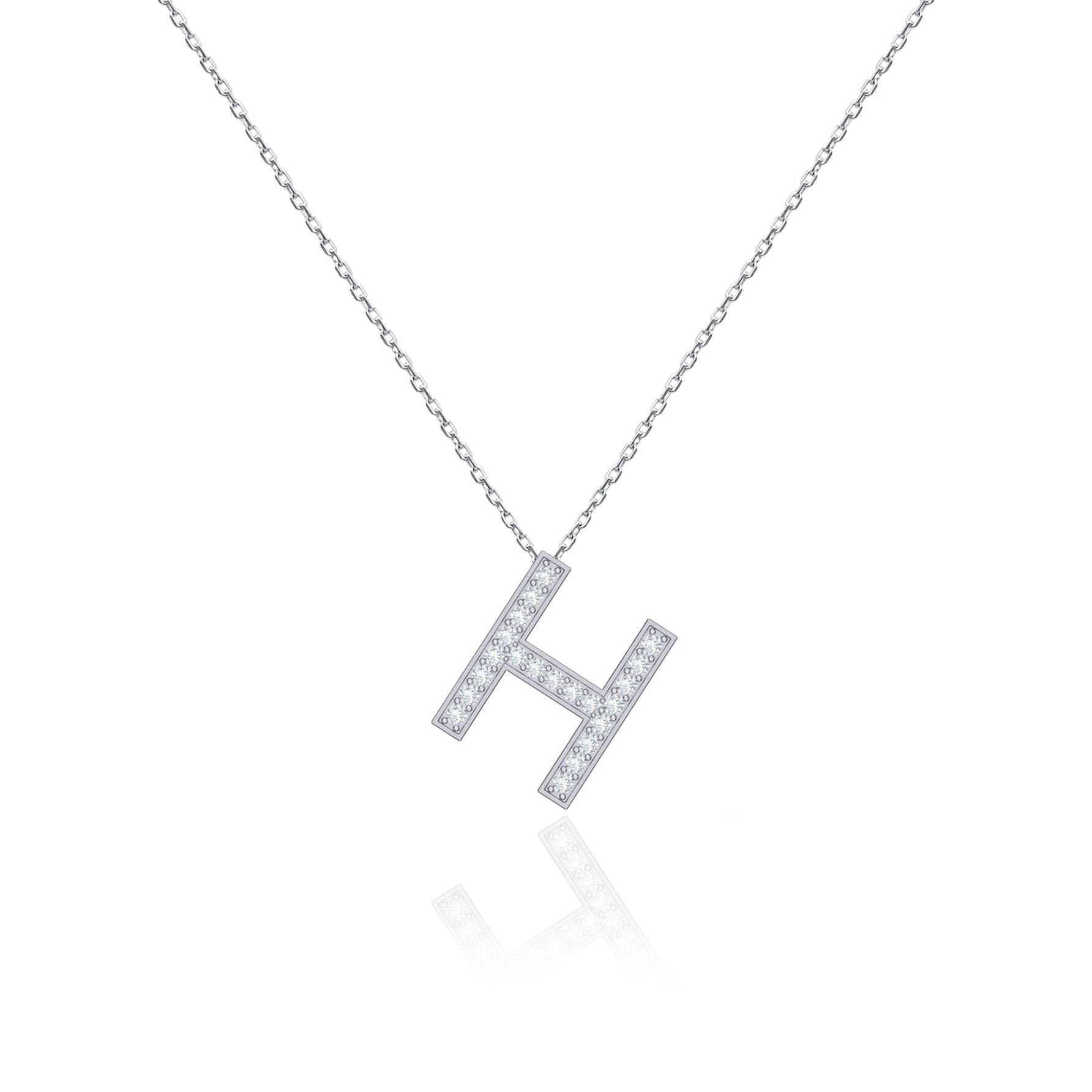 Initials Necklace - H