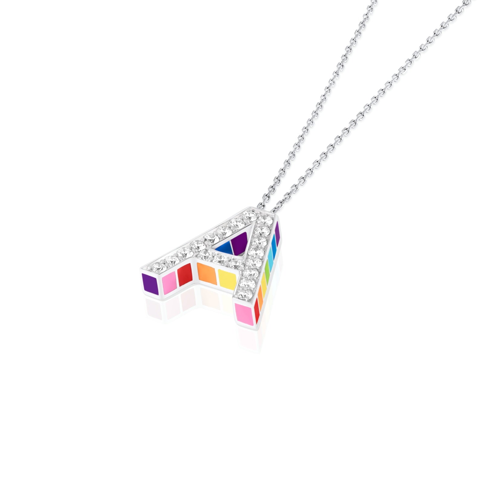 Initials Necklace - A — фото 3
