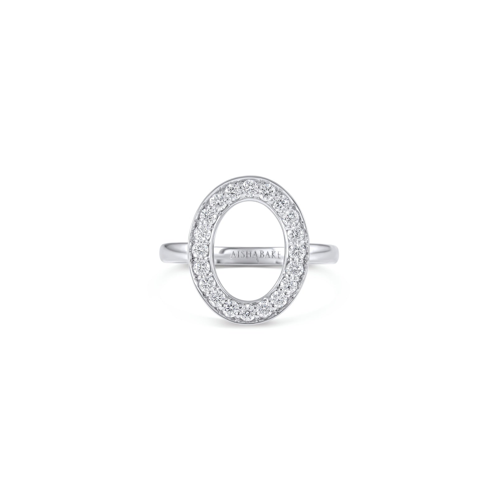 Initials Ring - O