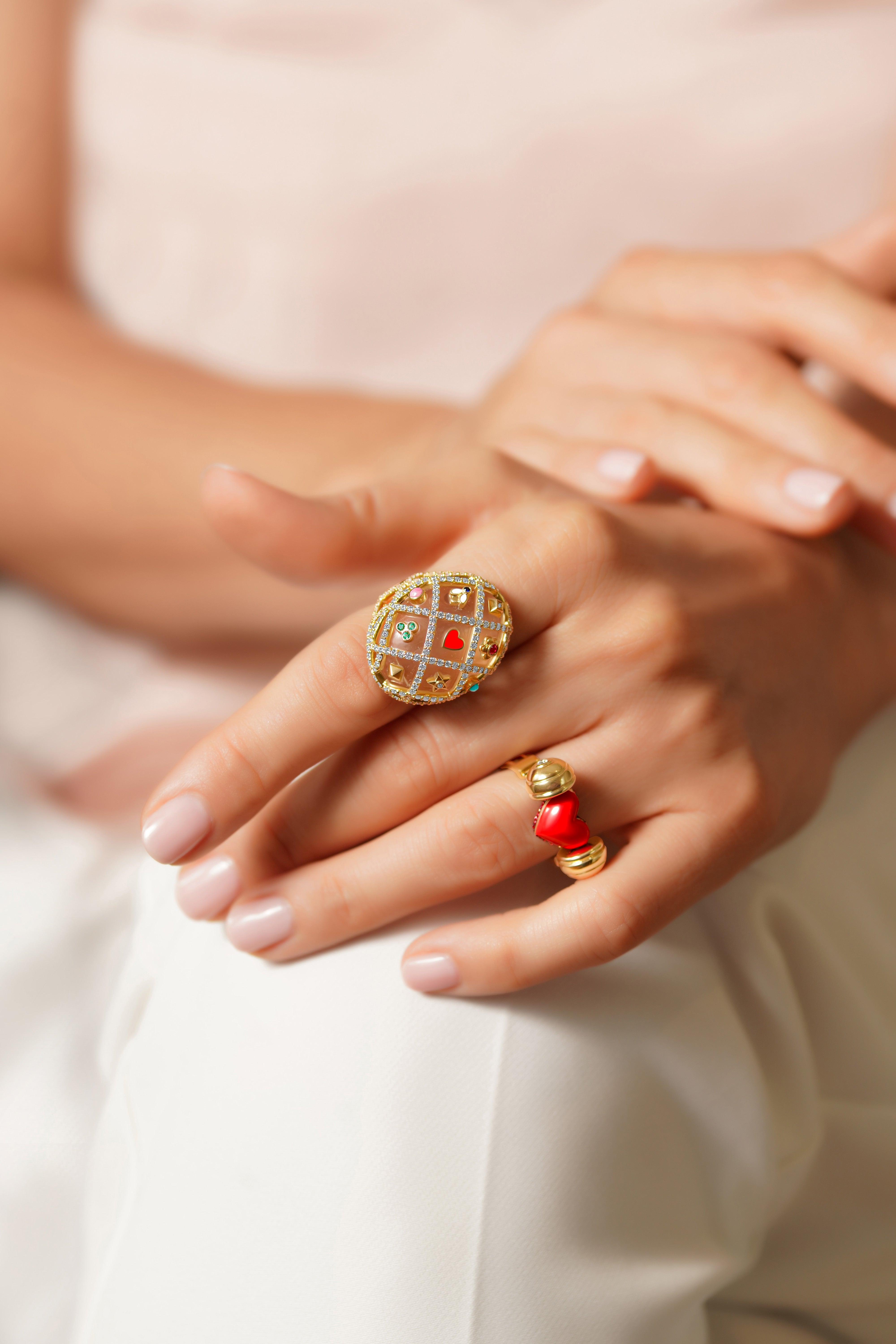 Skip A Beat Ring/Necklace (MULTI-WEAR) — фото 2