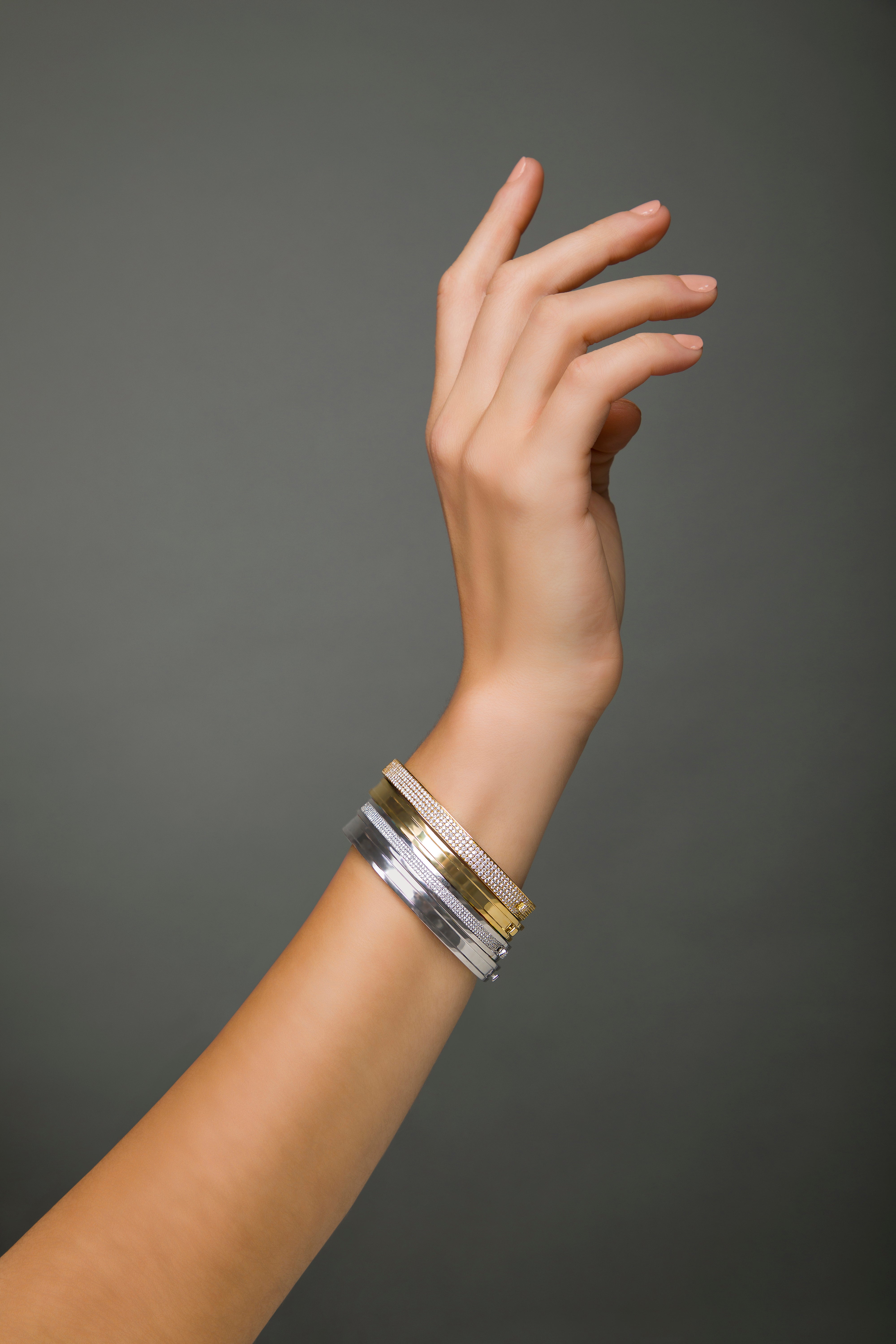 Me Yellow Gold Full Diamond Bracelet — фото 8