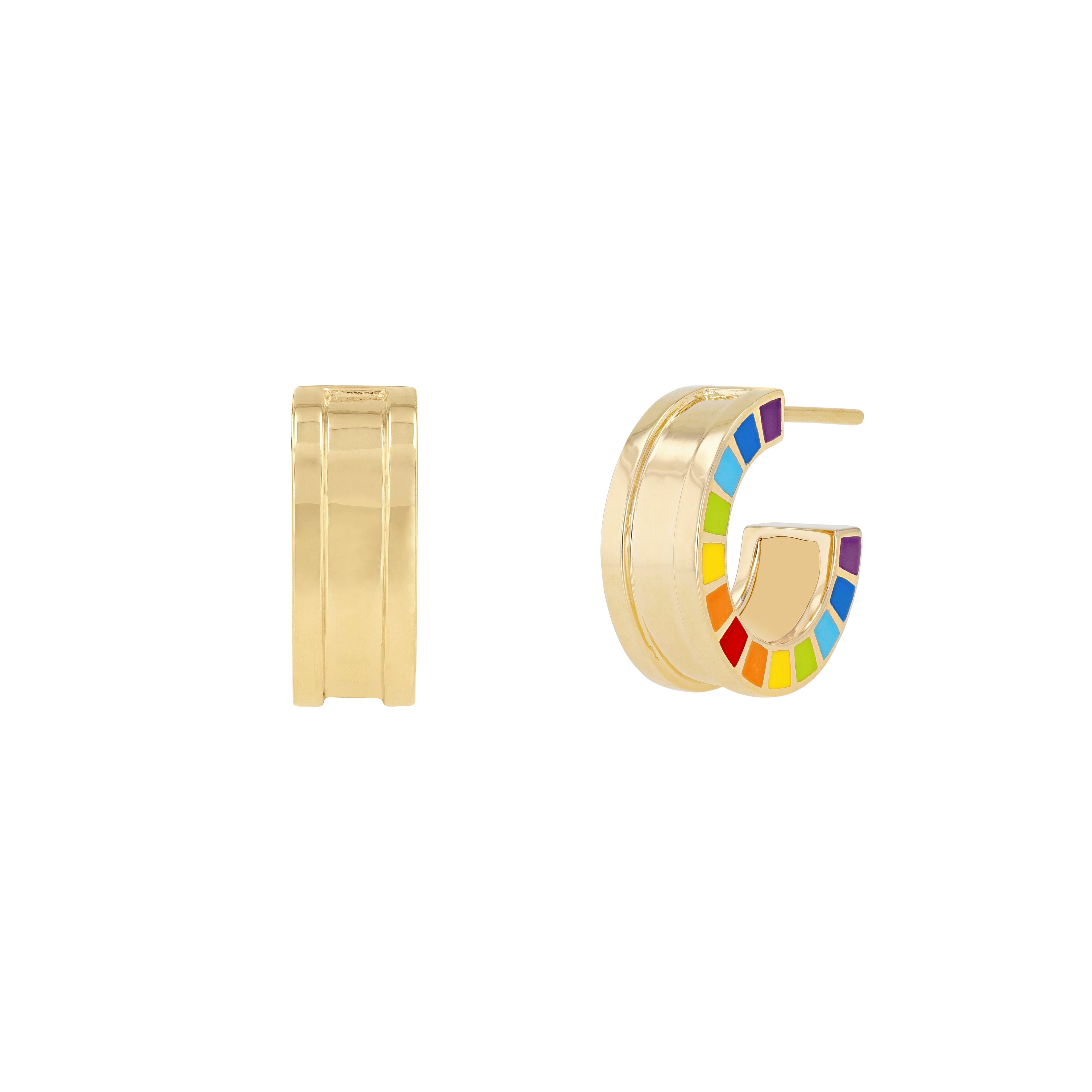 Me Yellow Gold Earrings — фото 3