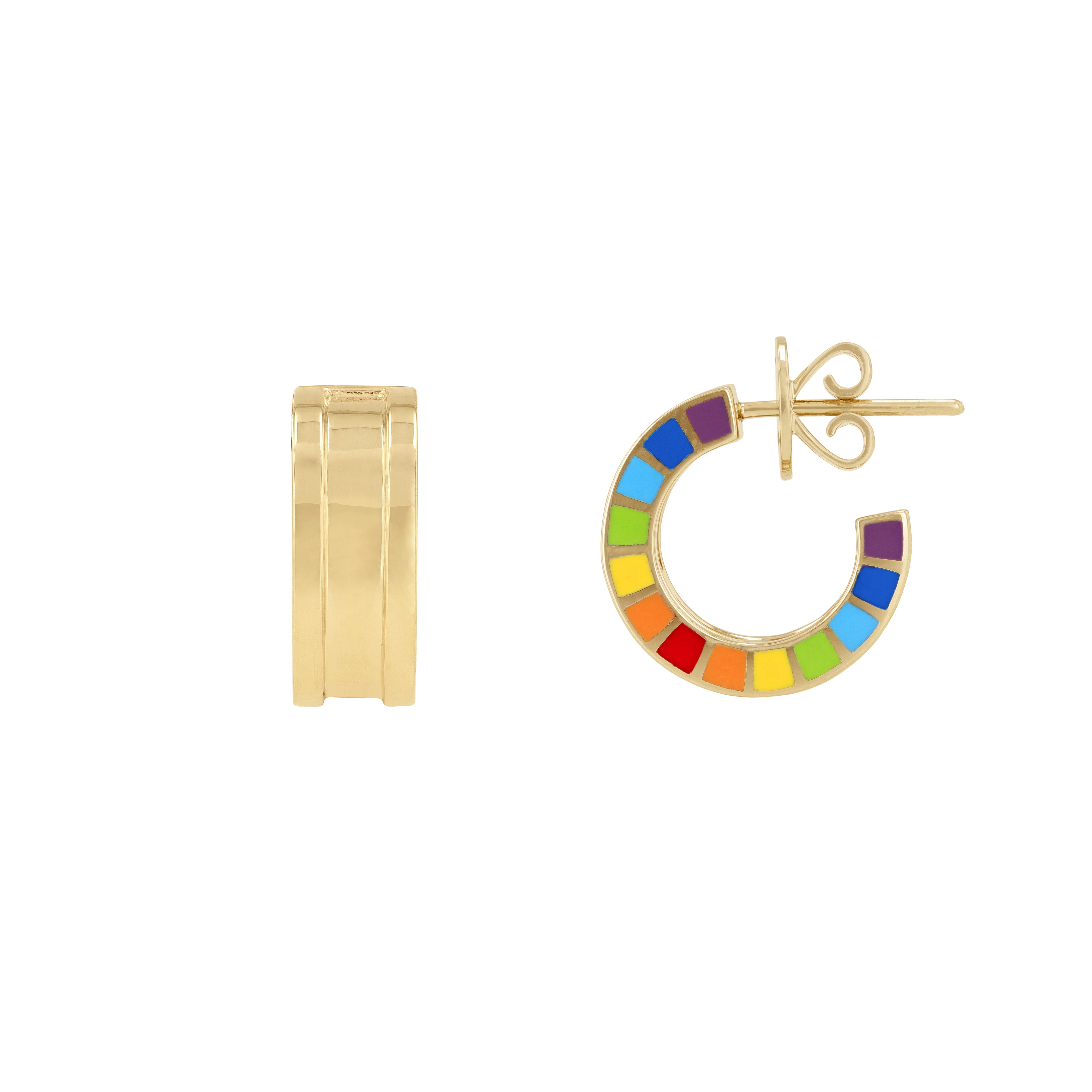 Me Yellow Gold Earrings — фото 4