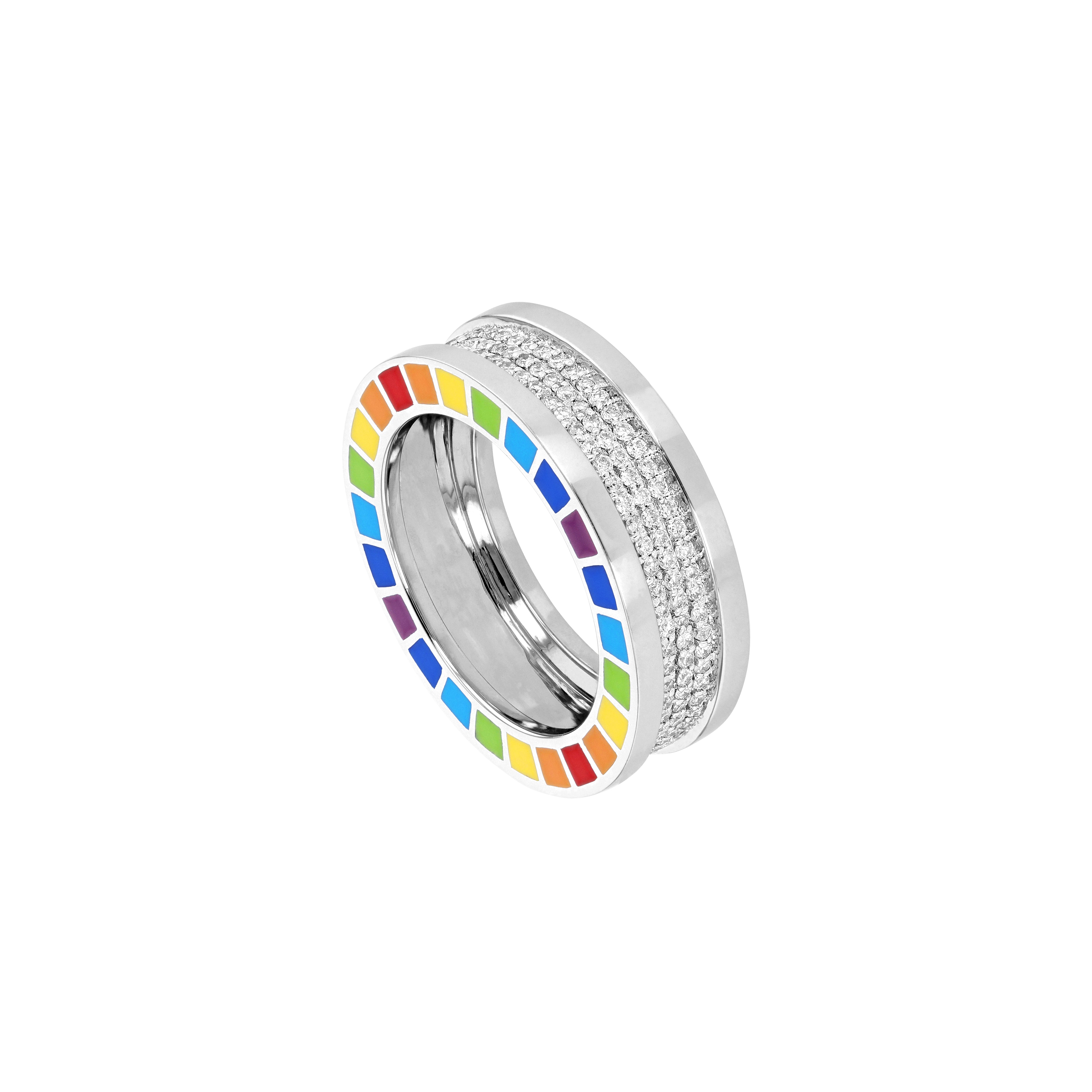Me White Gold Diamond Ring — фото 3