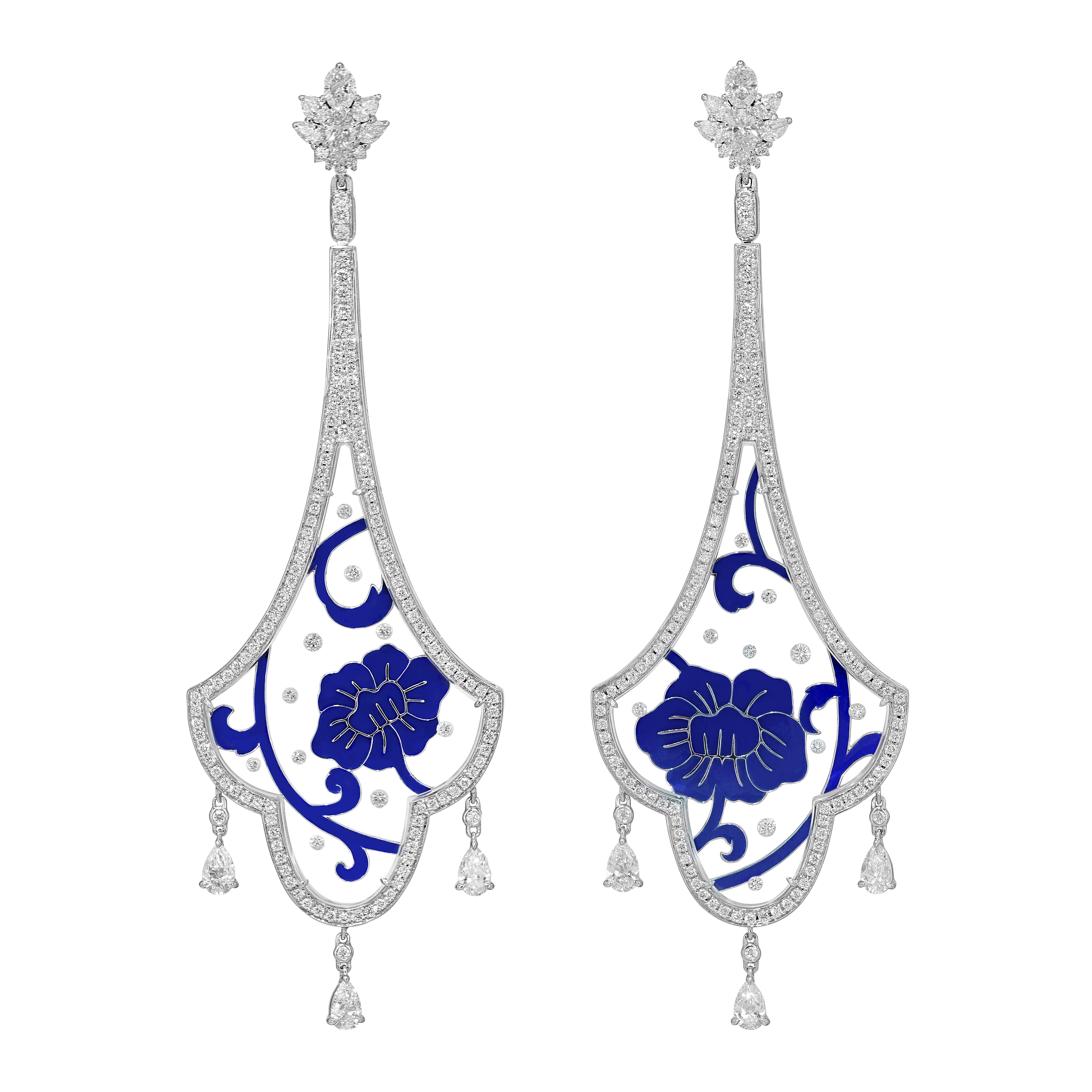 Peony Symphony Earrings — фото 1