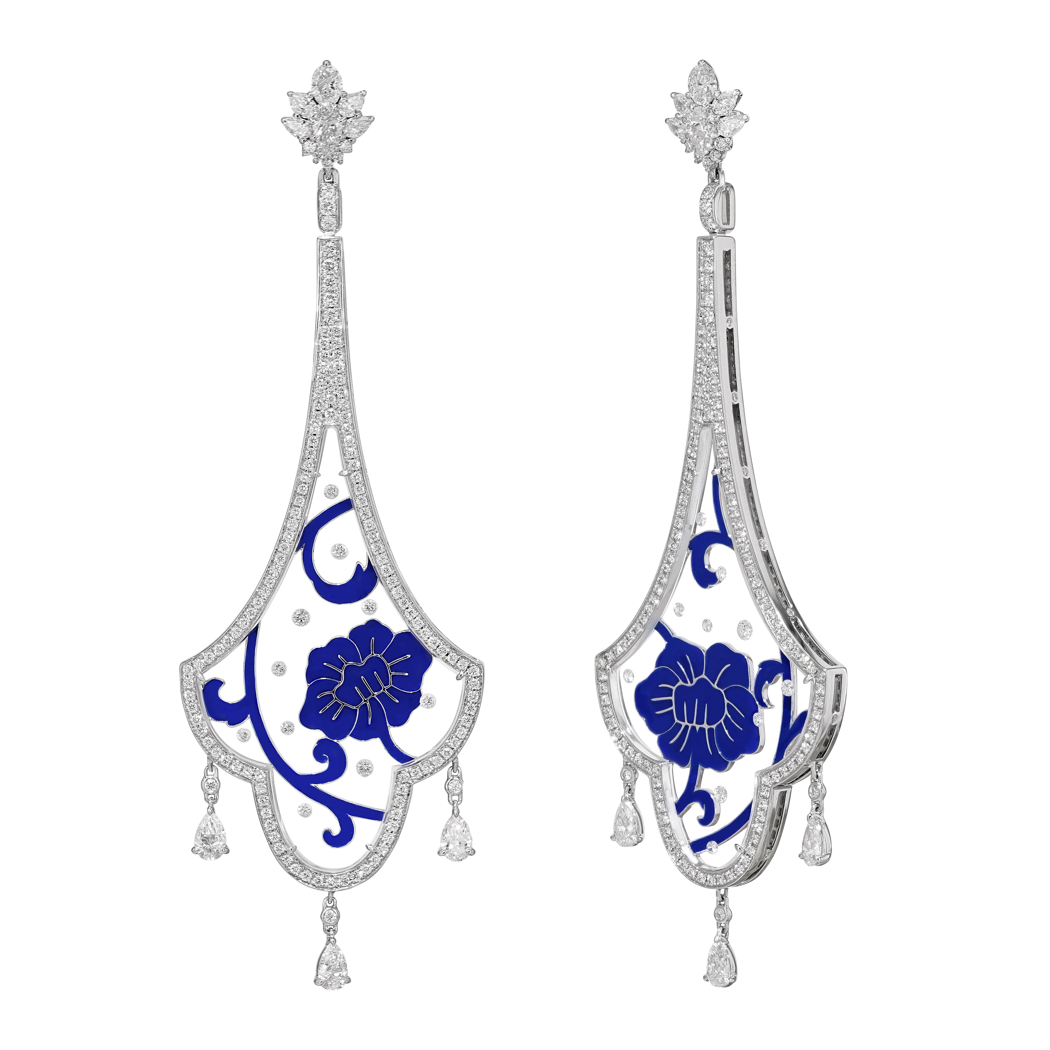 Peony Symphony Earrings — фото 3