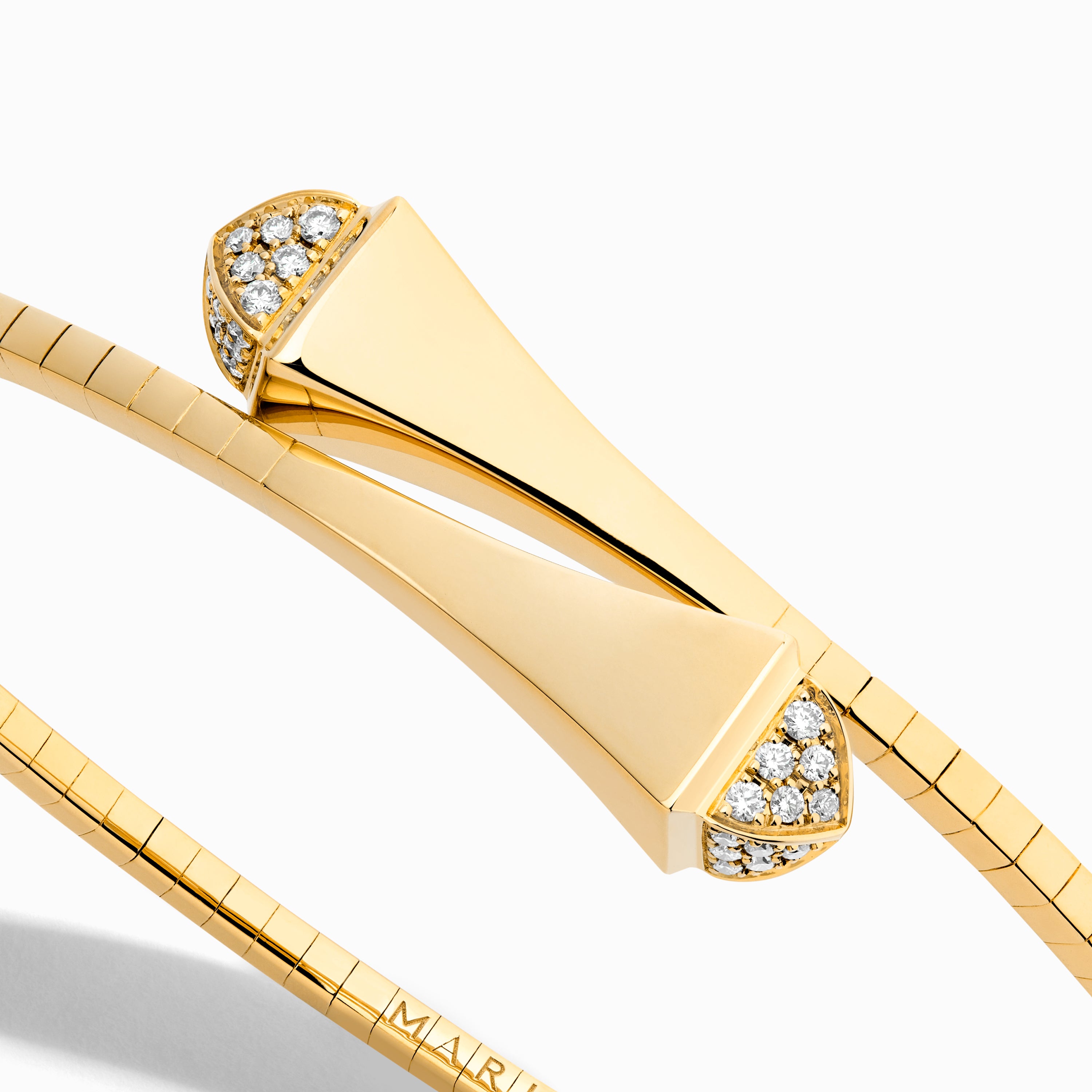 Cleo Midi Gold Bracelet with Diamonds — фото 5