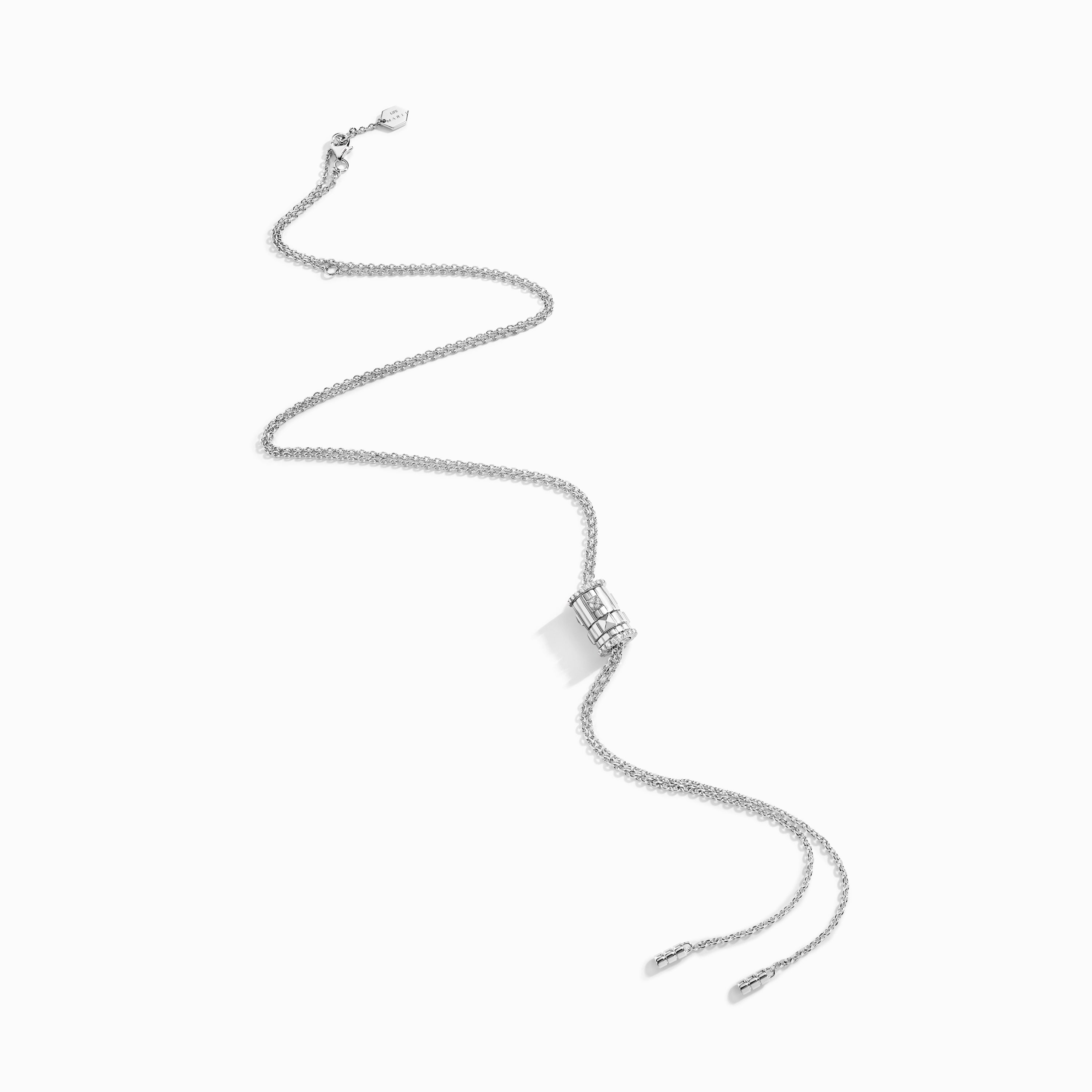 LIFE Full Diamond Spinning Cravat Necklace — фото 3
