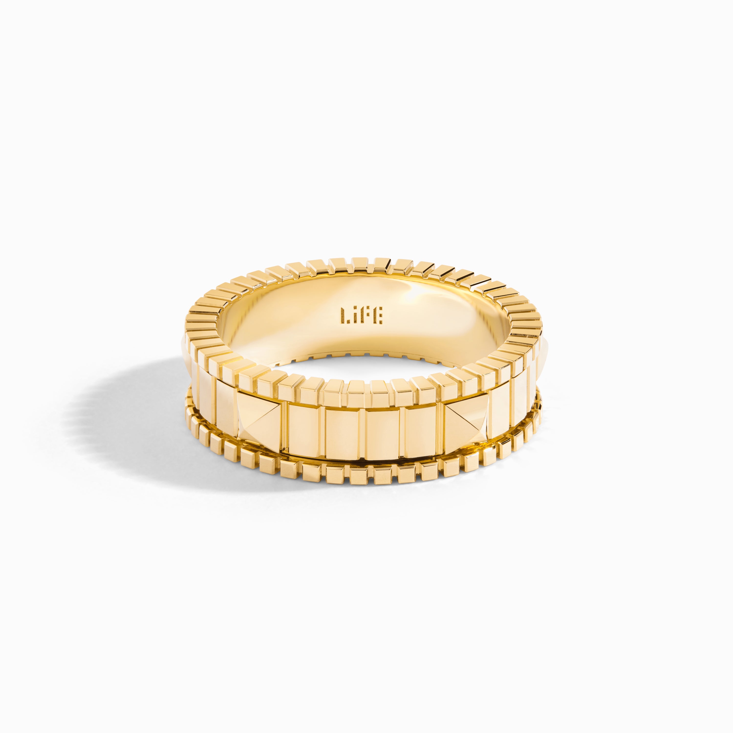 LIFE Gold Spinning Ring — фото 3