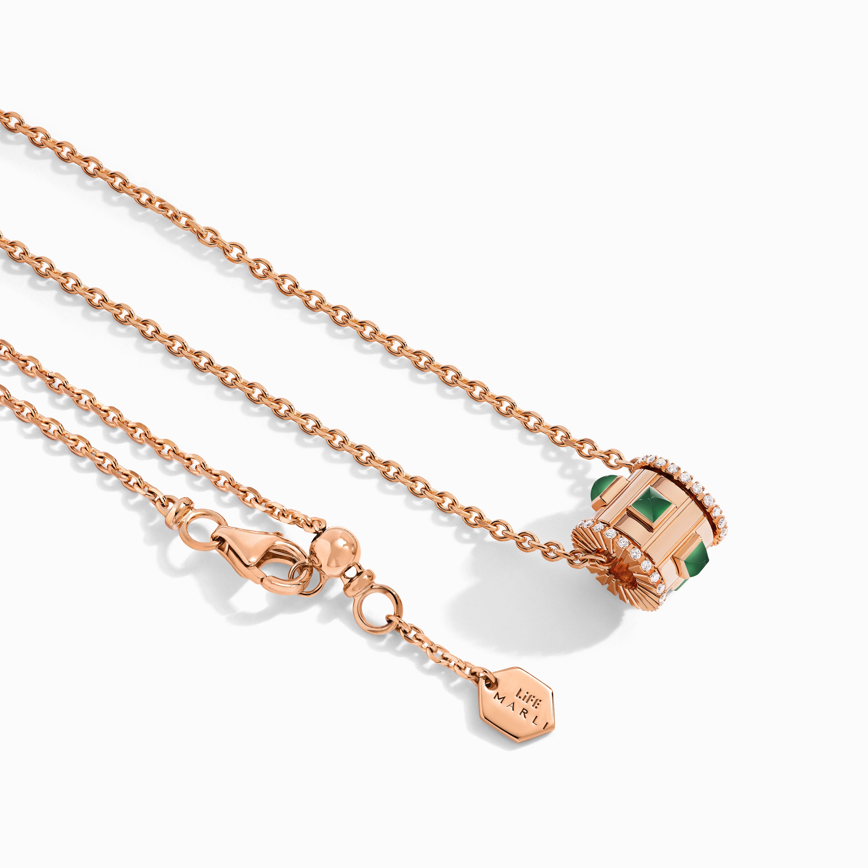 LIFE Diamond Spinning Pendant Necklace — фото 5