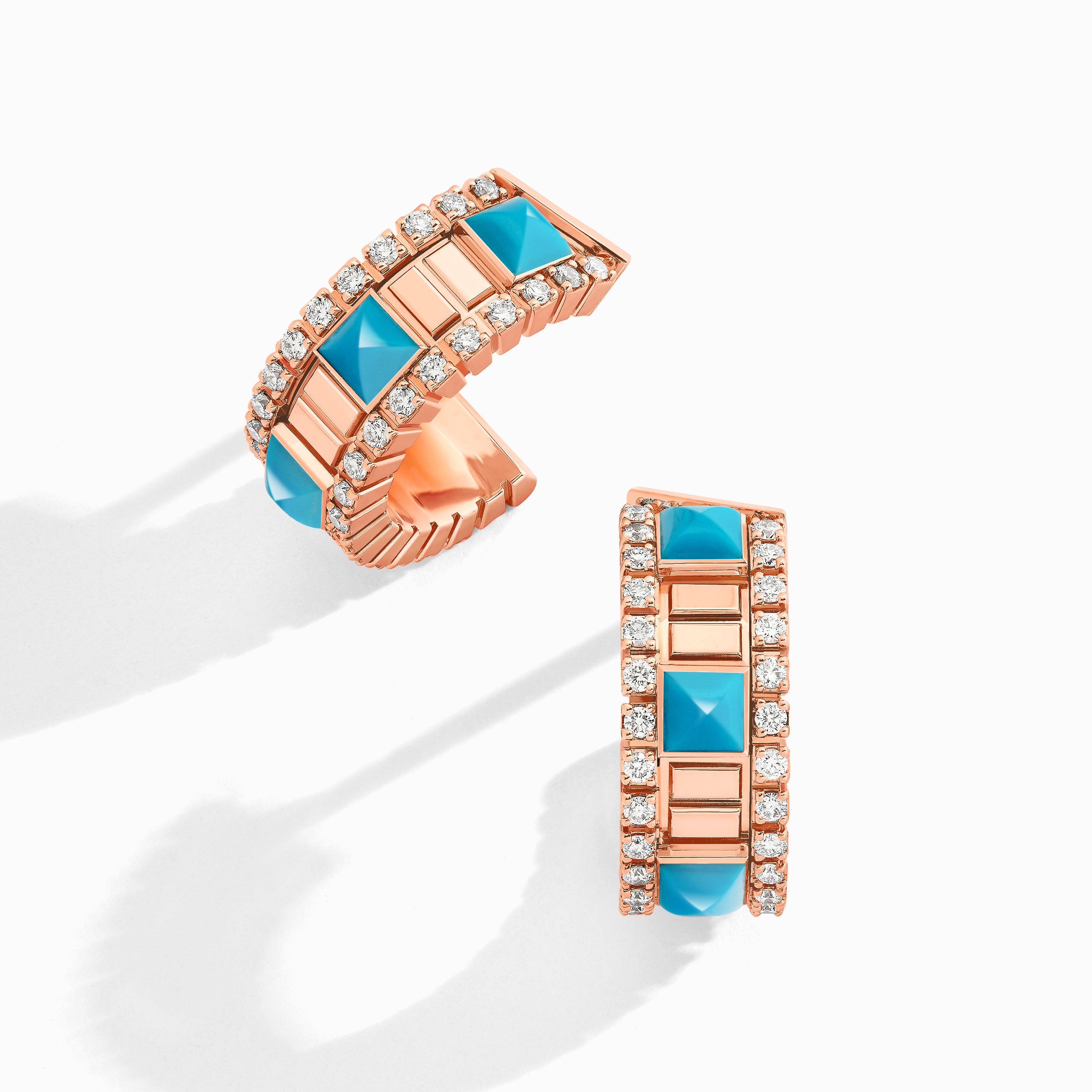 LIFE Diamond Mini Hoop Earrings — фото 8