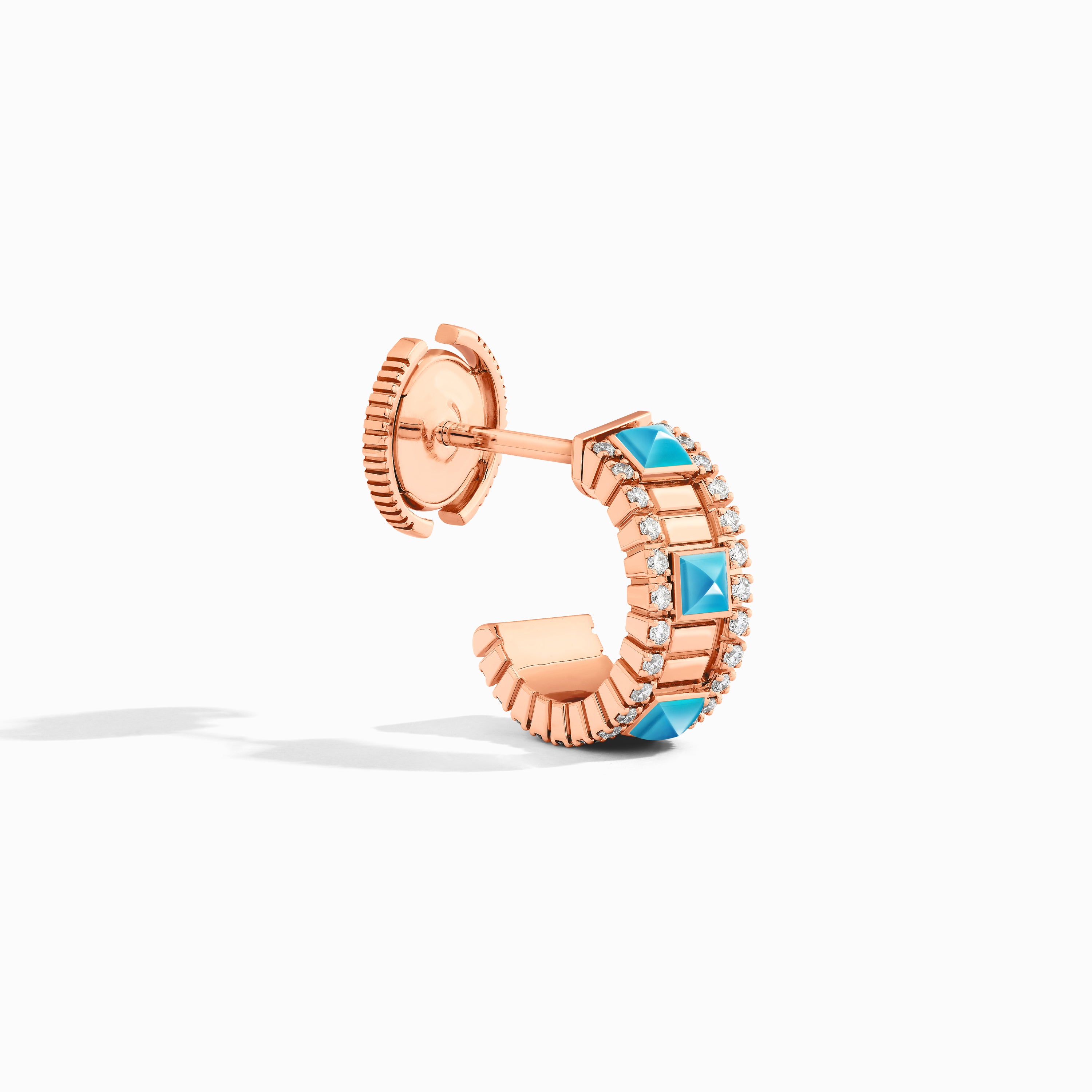 LIFE Diamond Mini Hoop Earrings — фото 10