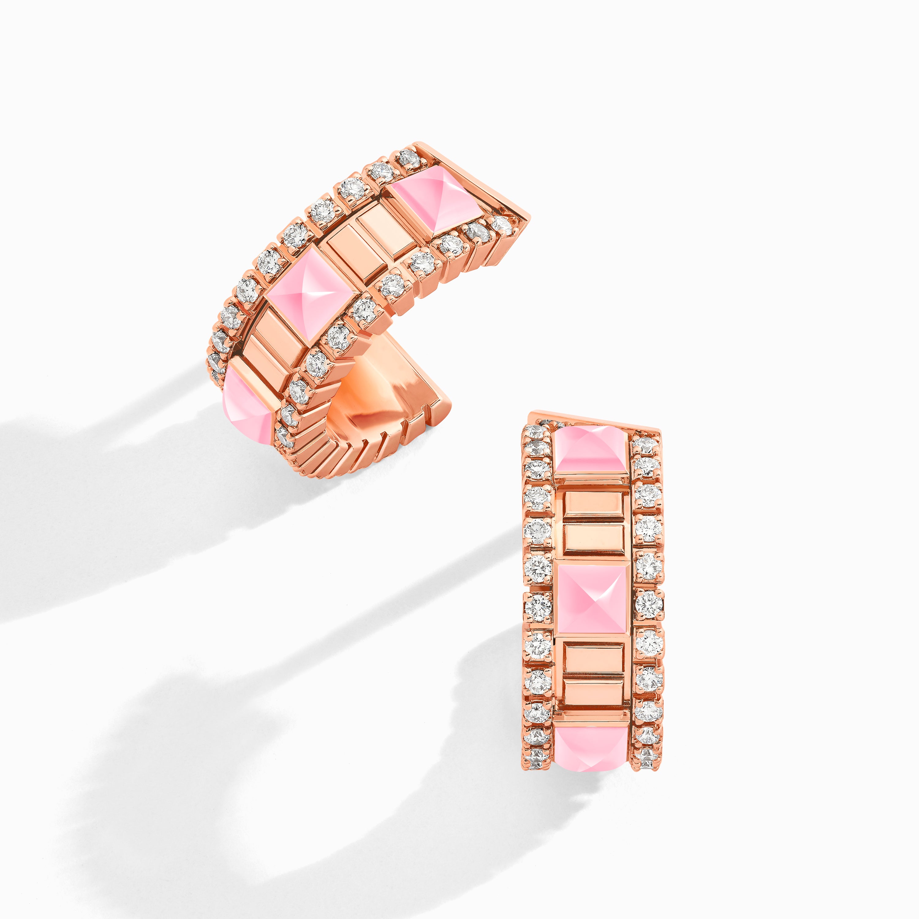LIFE Diamond Mini Hoop Earrings — фото 12