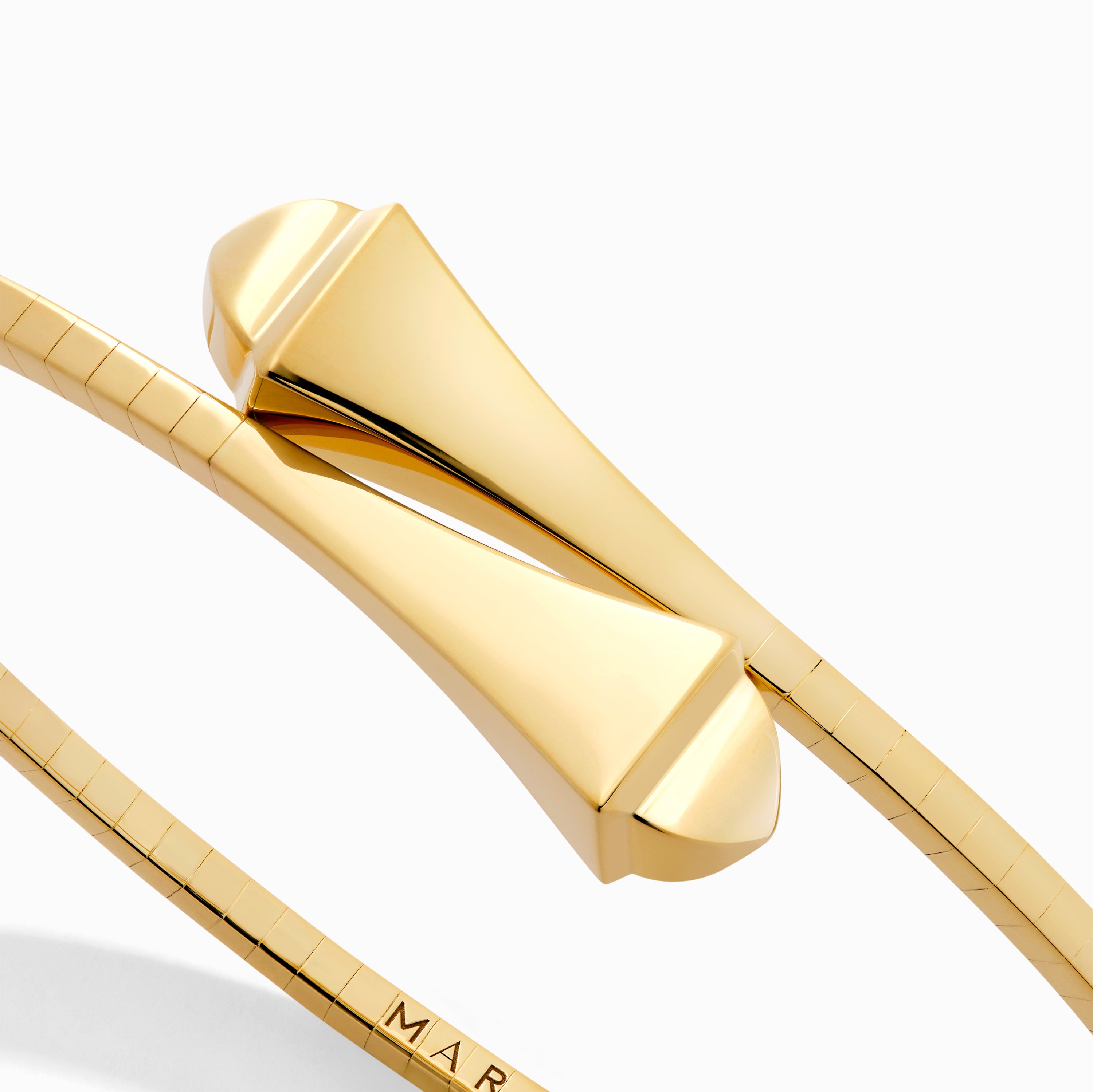 Cleo Full Gold Midi Slip-On Bracelet — фото 7