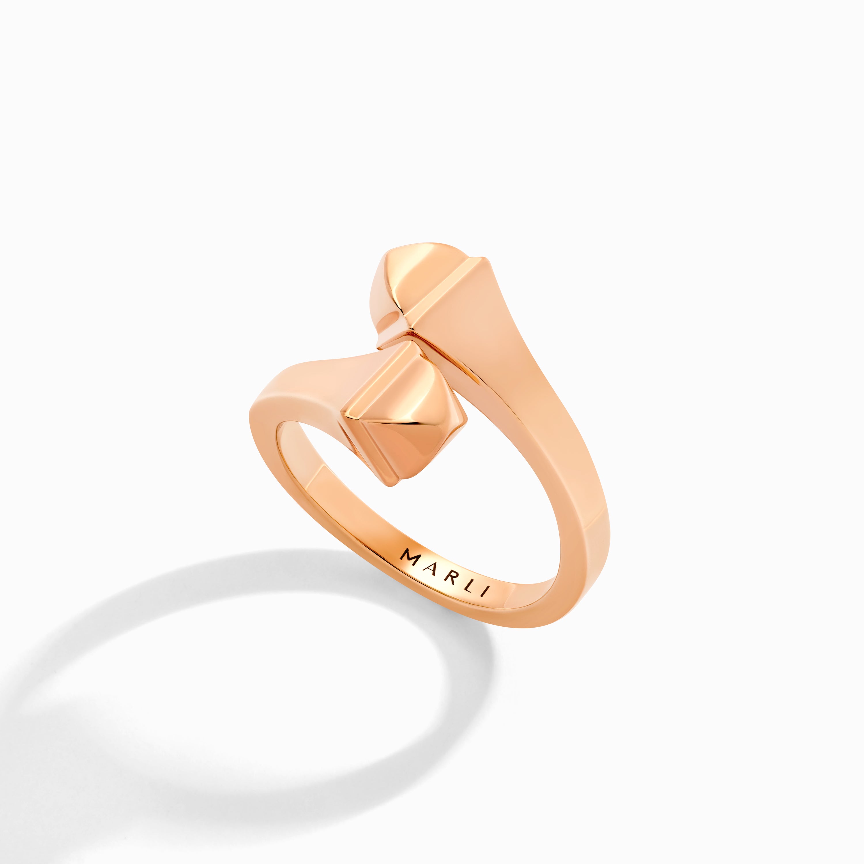 Cleo Full Gold Midi Ring — фото 8