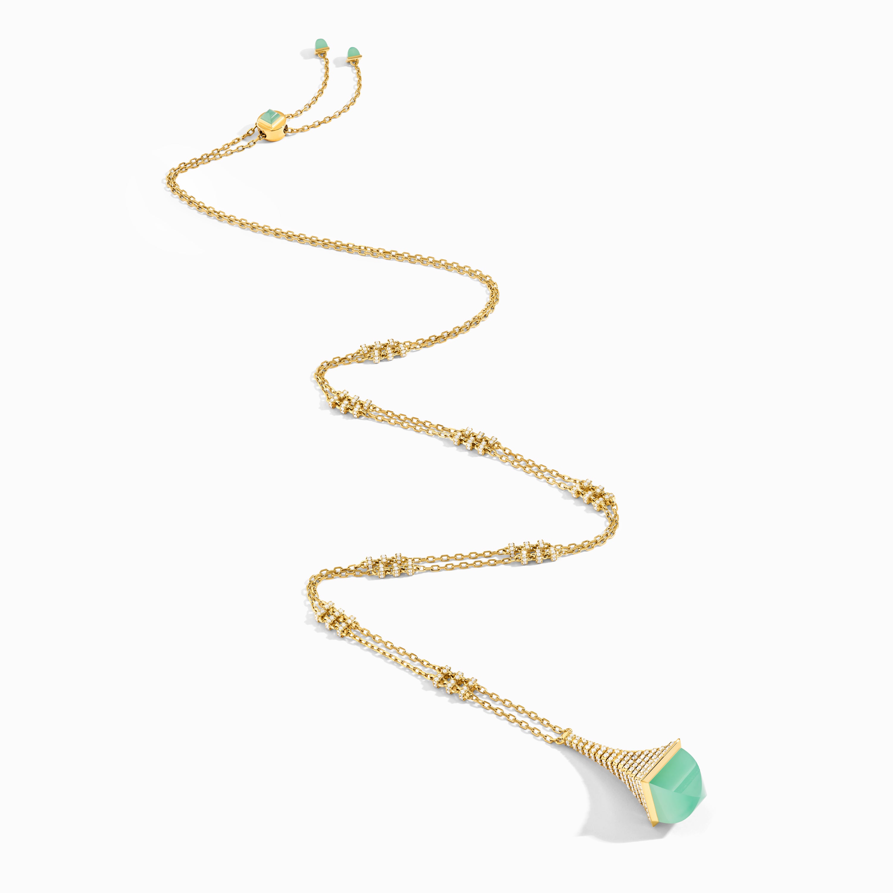 Cleo Rev Luxe Diamond Long Drop Necklace — фото 1