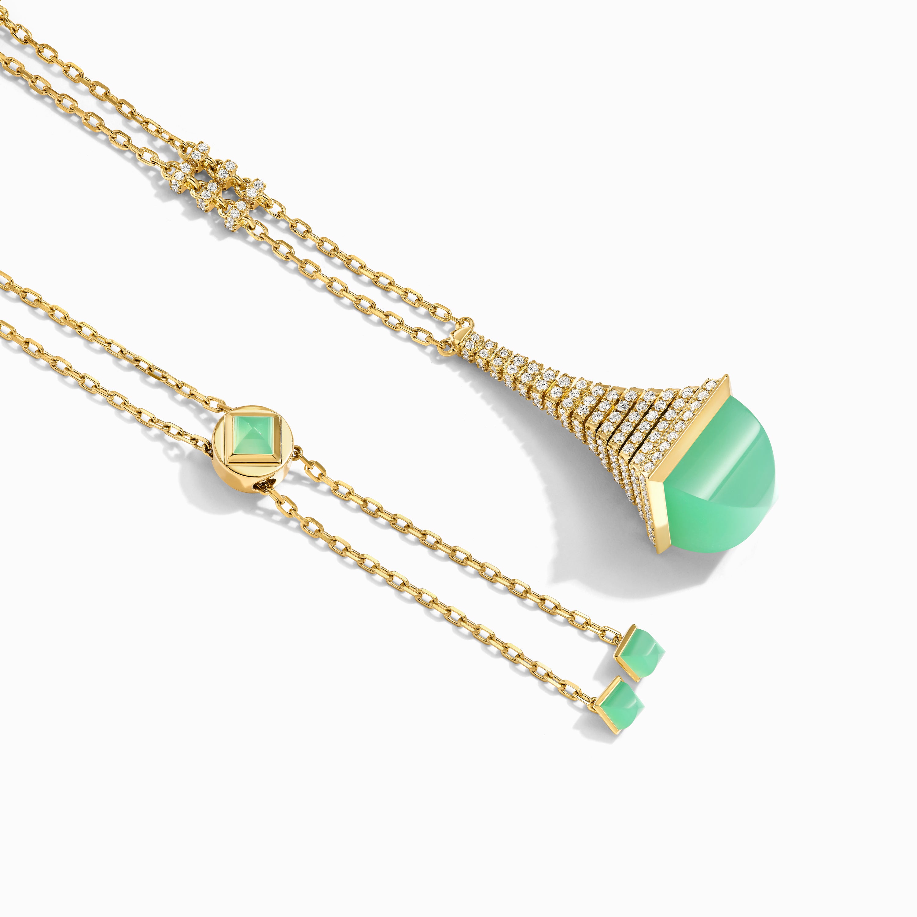 Cleo Rev Luxe Diamond Long Drop Necklace — фото 2