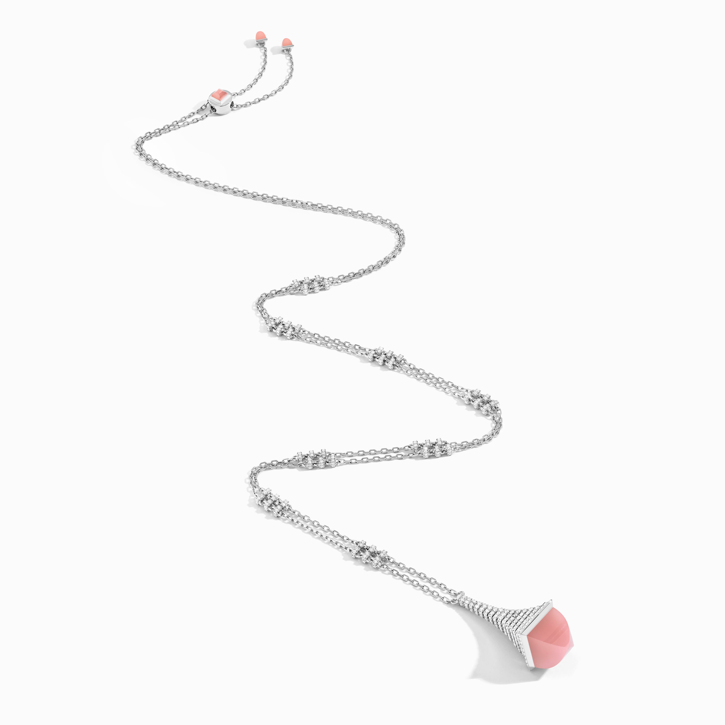 Cleo Rev Luxe Diamond Long Drop Necklace — фото 5