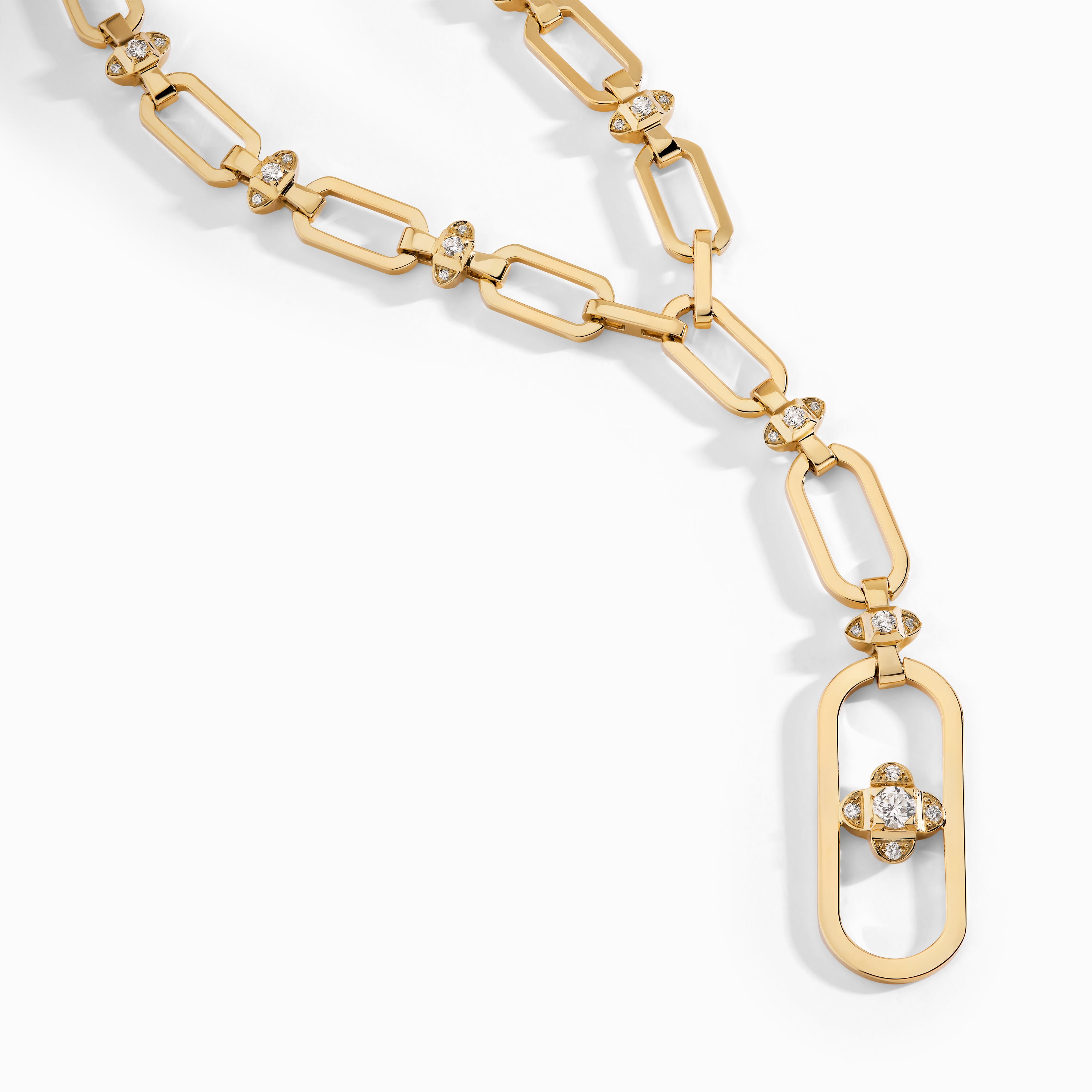 Tip-Top Link Gold Long Necklace — фото 2