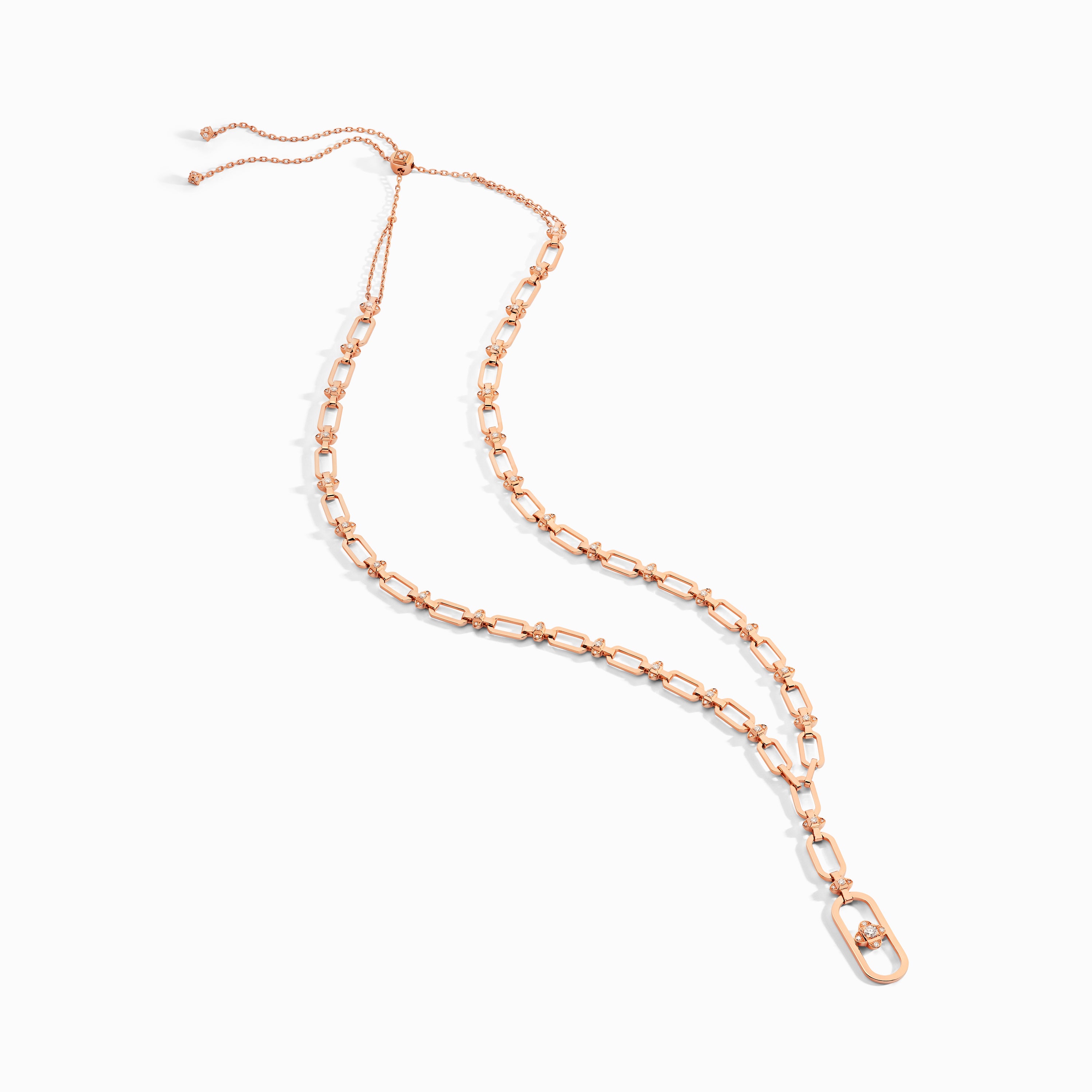 Tip-Top Link Gold Long Necklace — фото 5