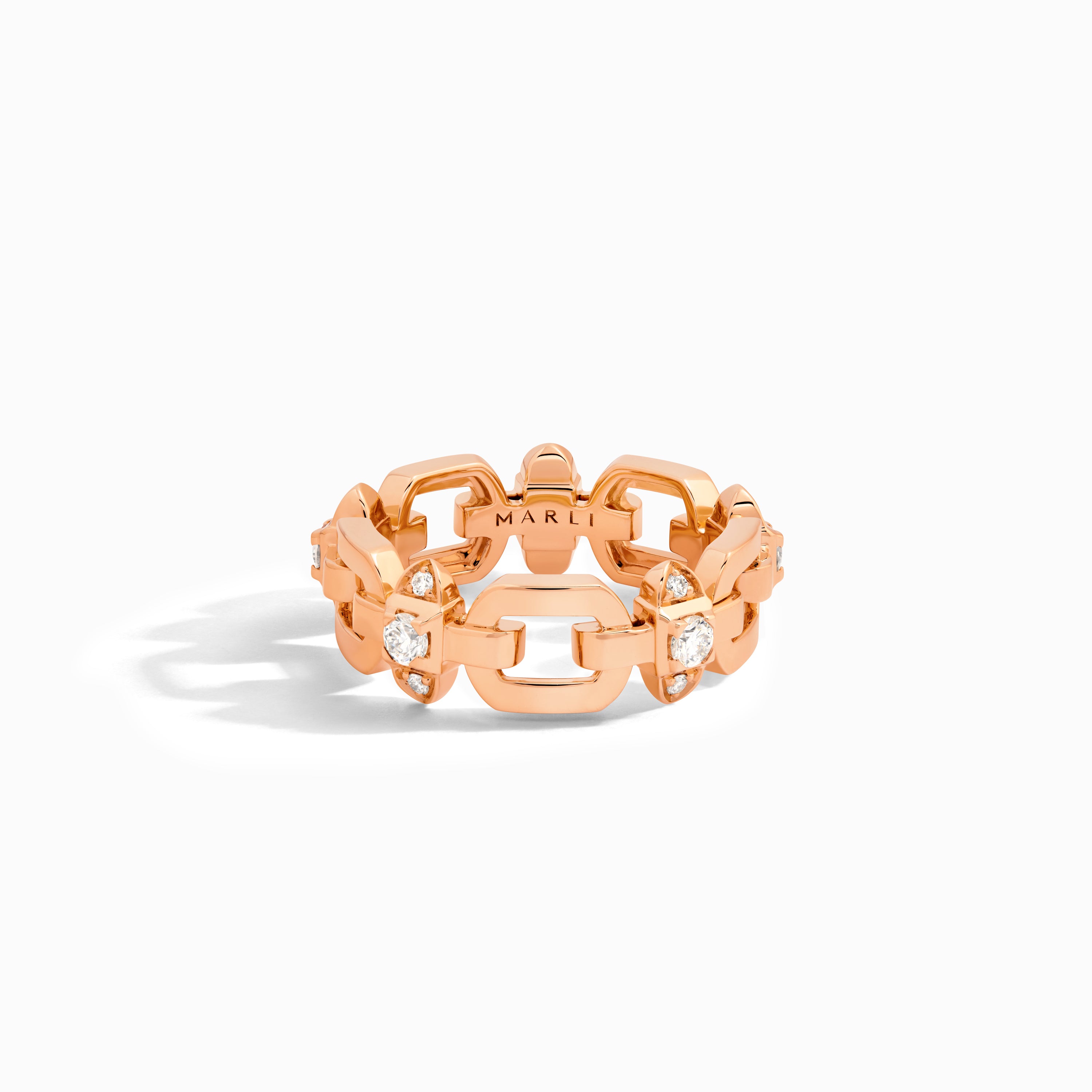 Tip-Top Link Gold Ring — фото 5