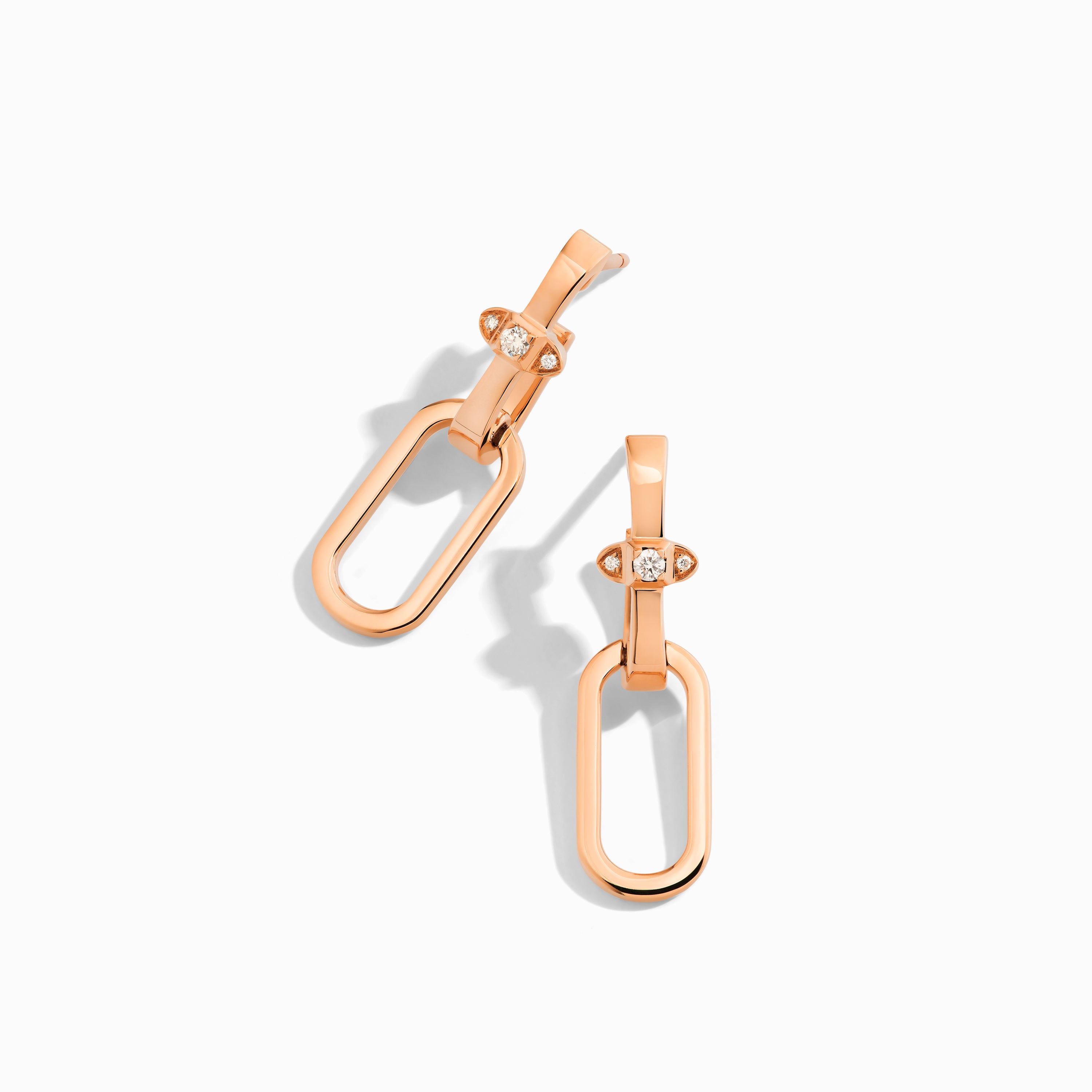 Tip-Top Link Gold Drop Earrings — фото 8