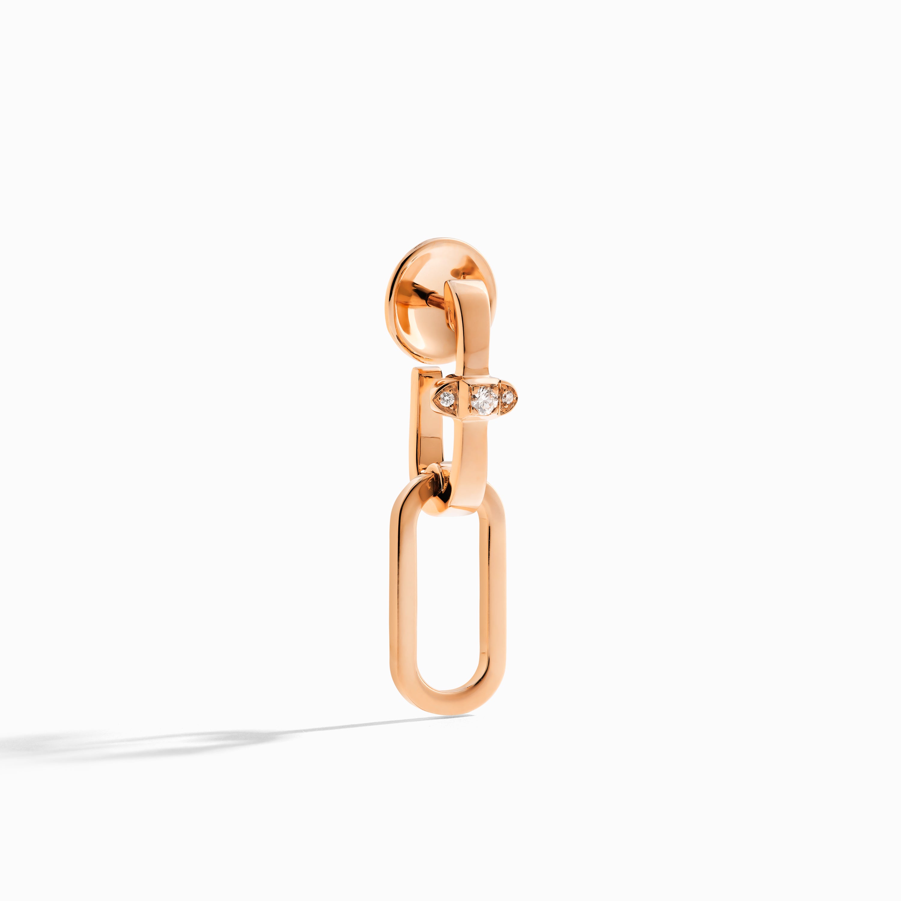 Tip-Top Link Gold Drop Earrings — фото 6