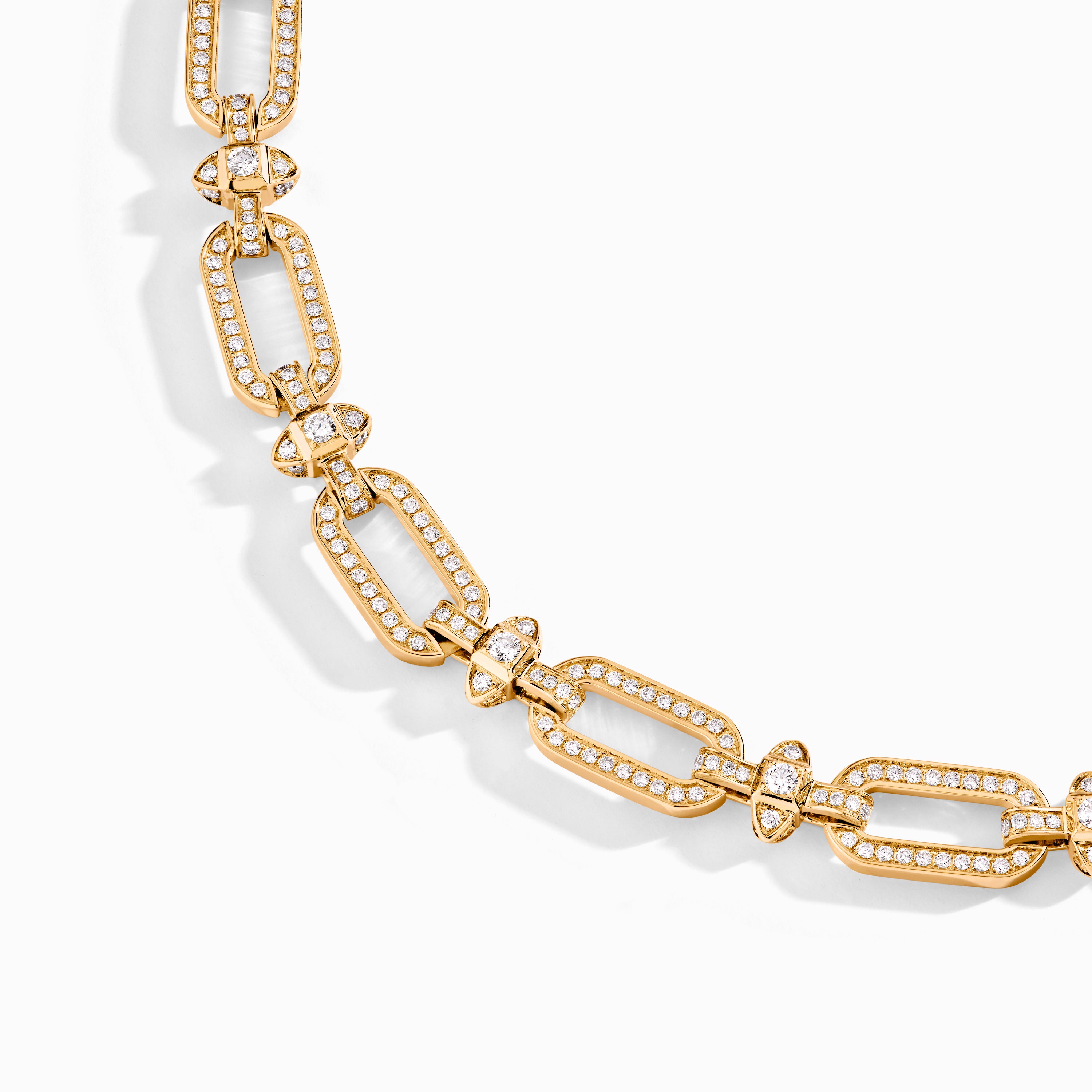 Tip-Top Link Full Diamond Bracelet — фото 2