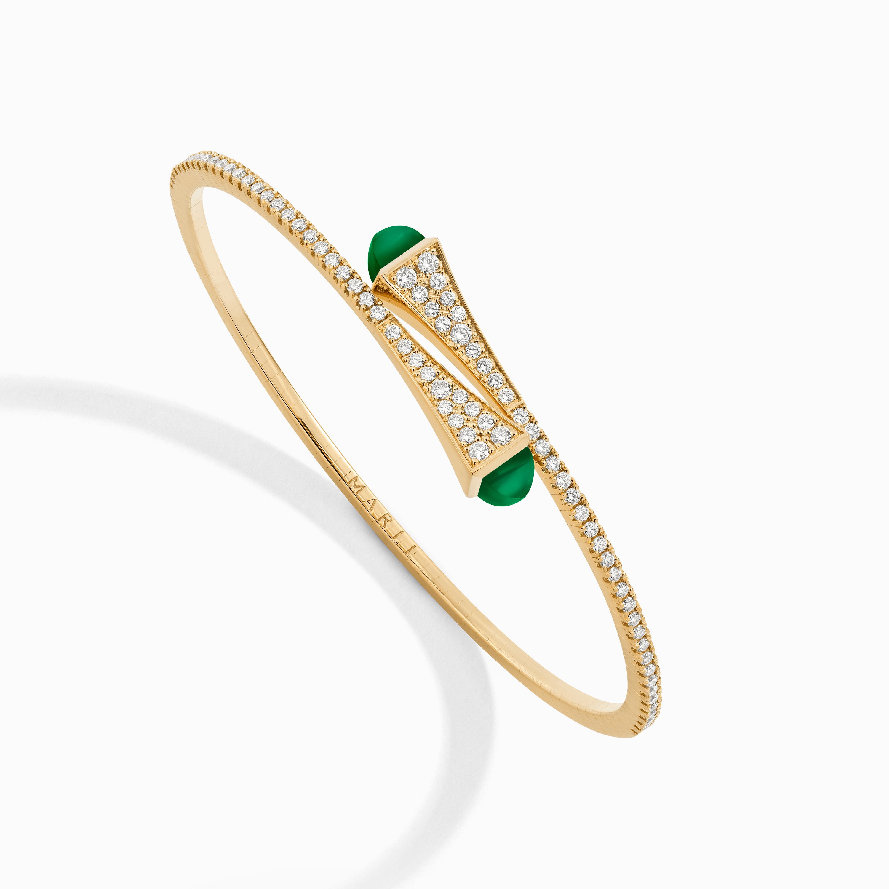 Cleo Diamond Slim Slip-On Bracelet — фото 10