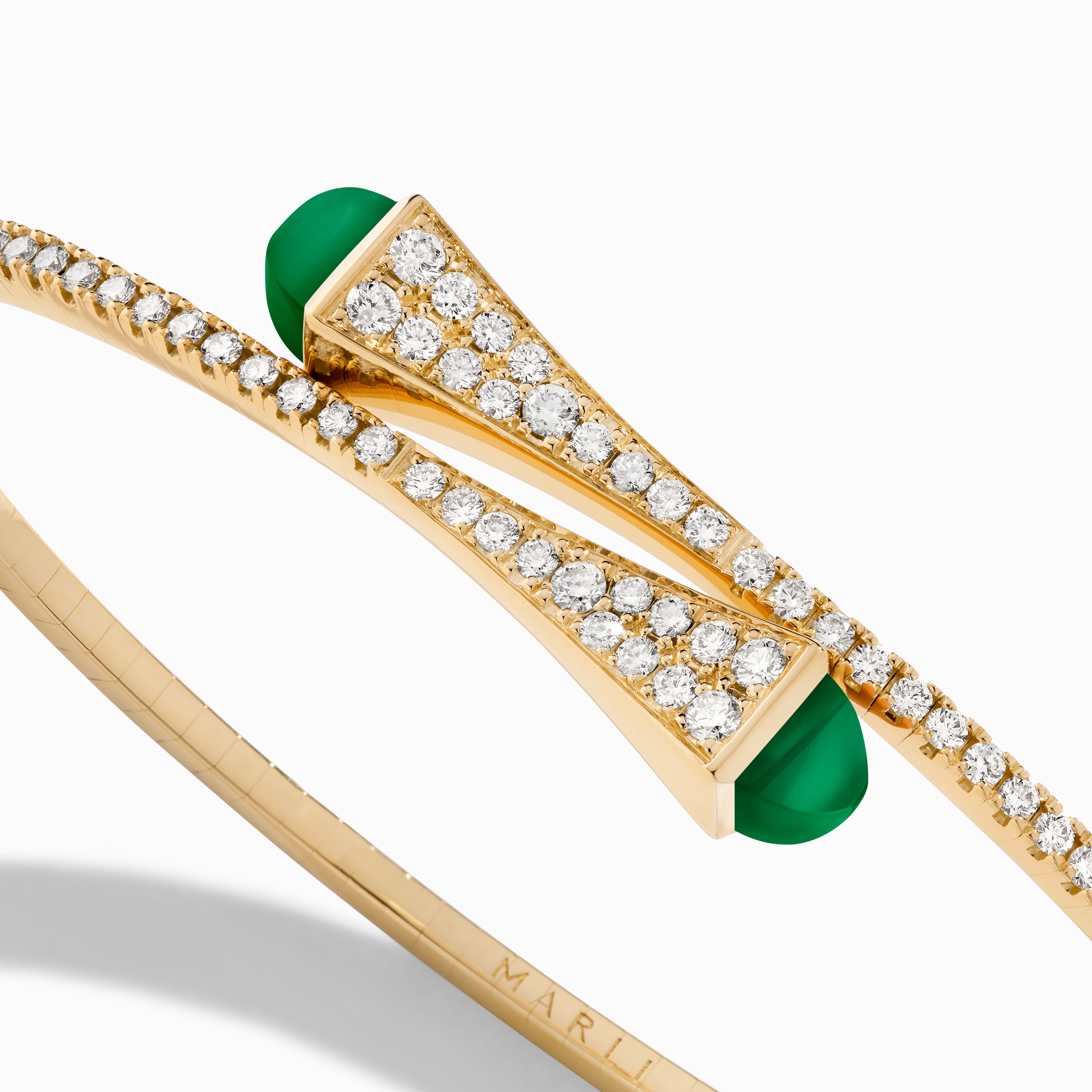 Cleo Diamond Slim Slip-On Bracelet — фото 11