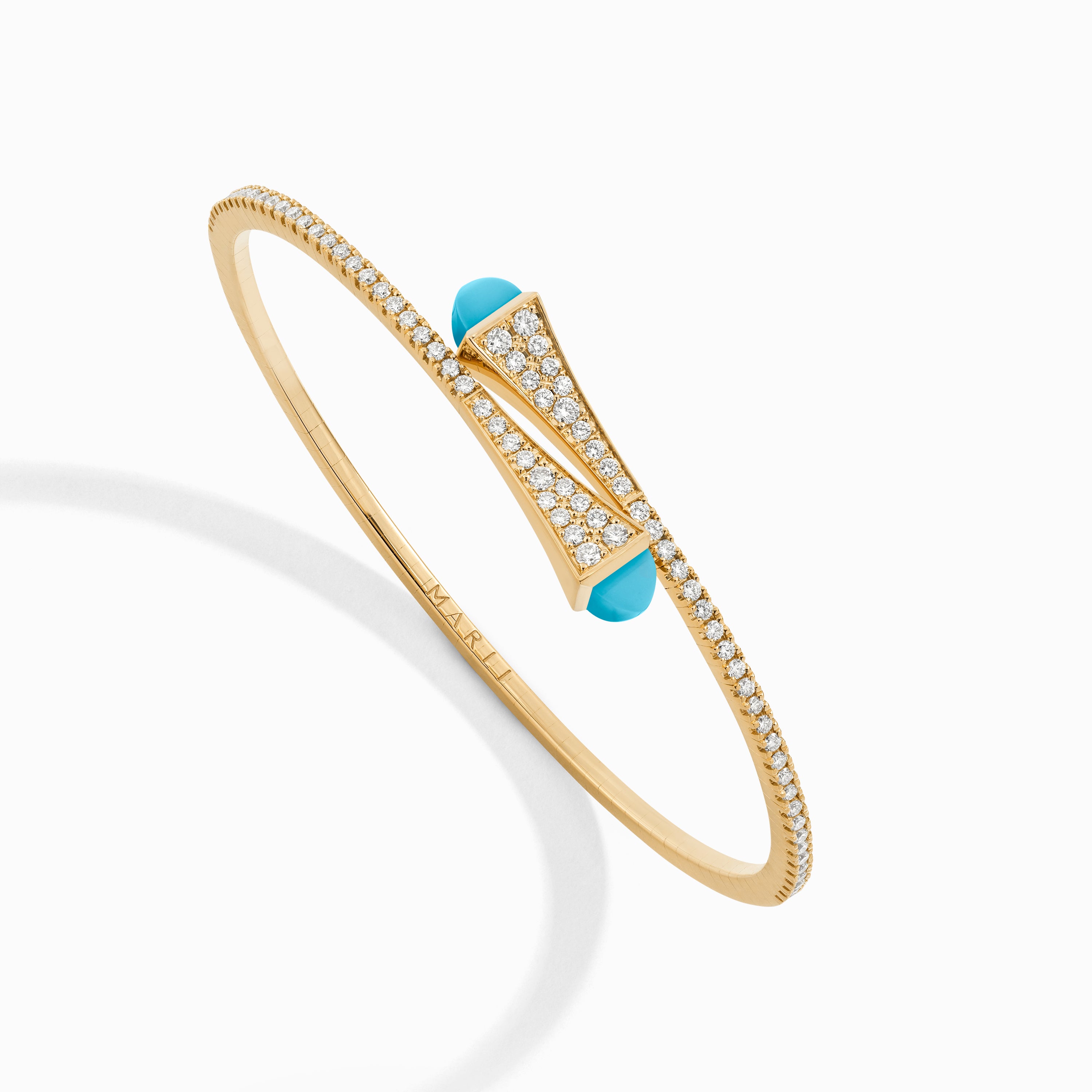 Cleo Diamond Slim Slip-On Bracelet — фото 13