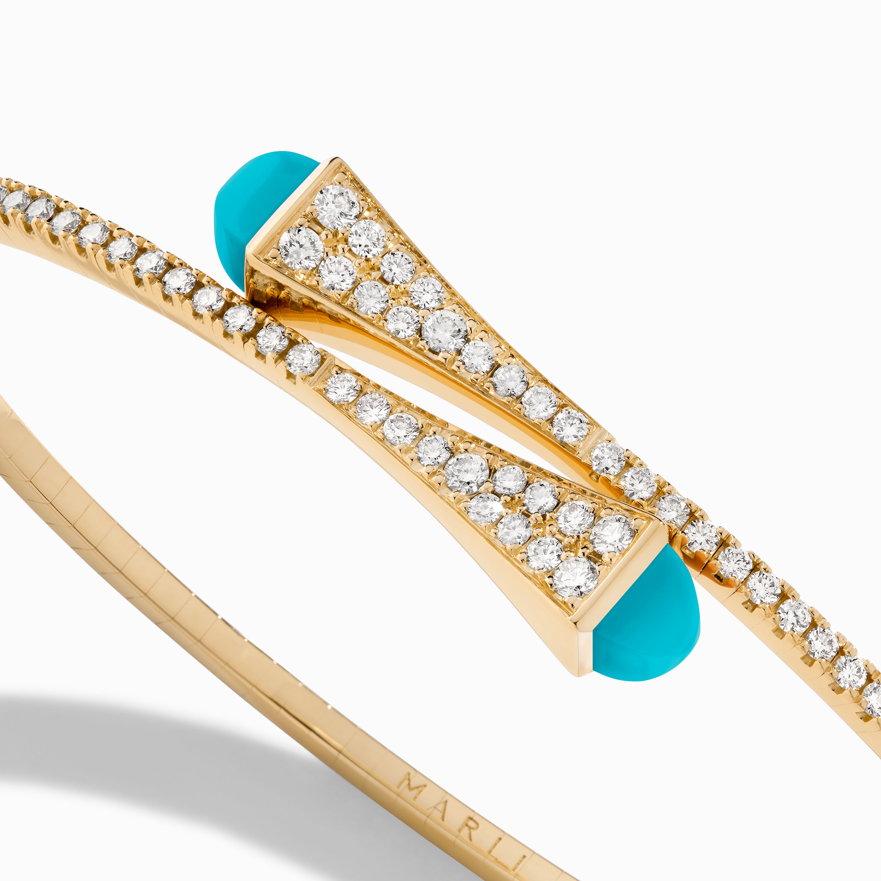 Cleo Diamond Slim Slip-On Bracelet — фото 14