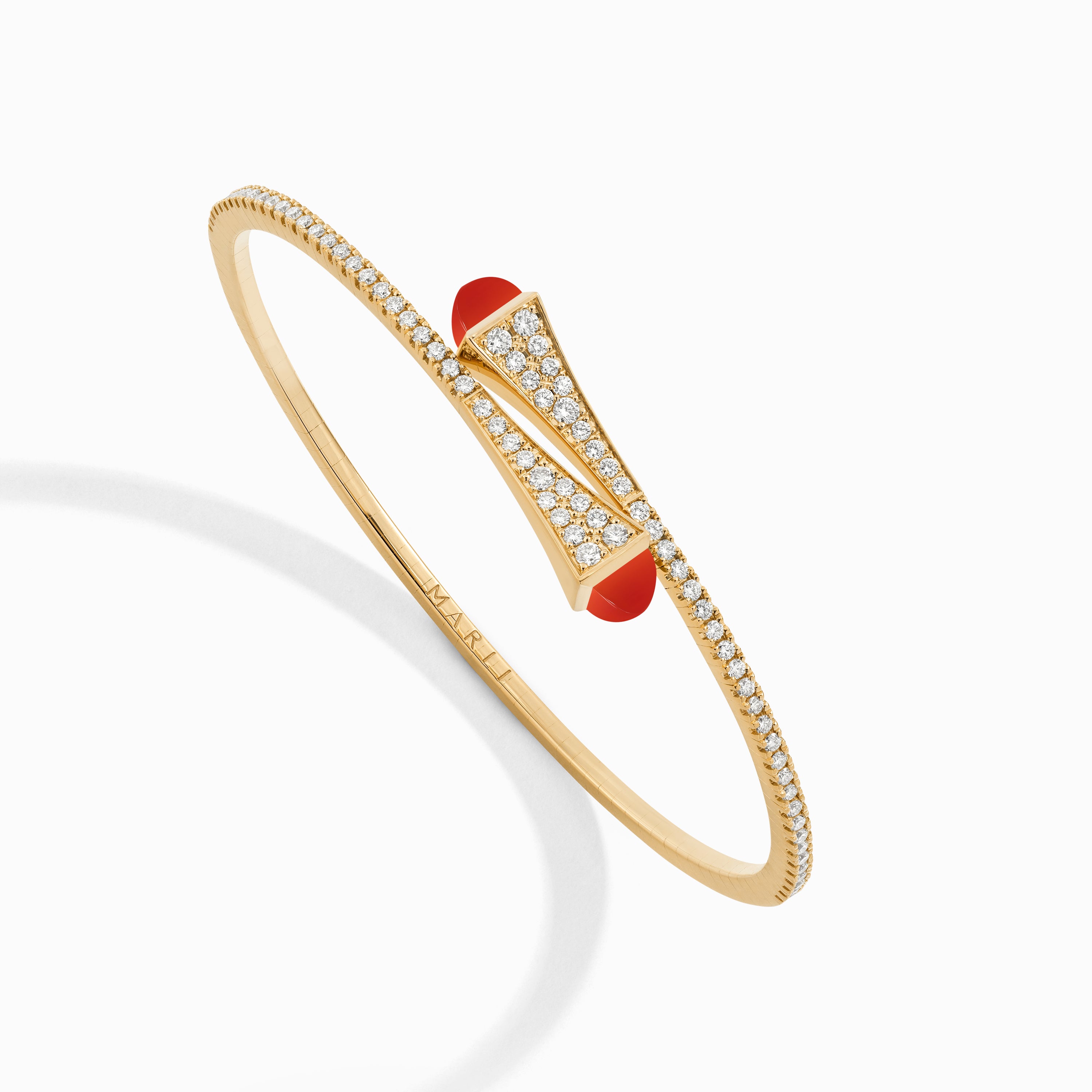 Cleo Diamond Slim Slip-On Bracelet — фото 19