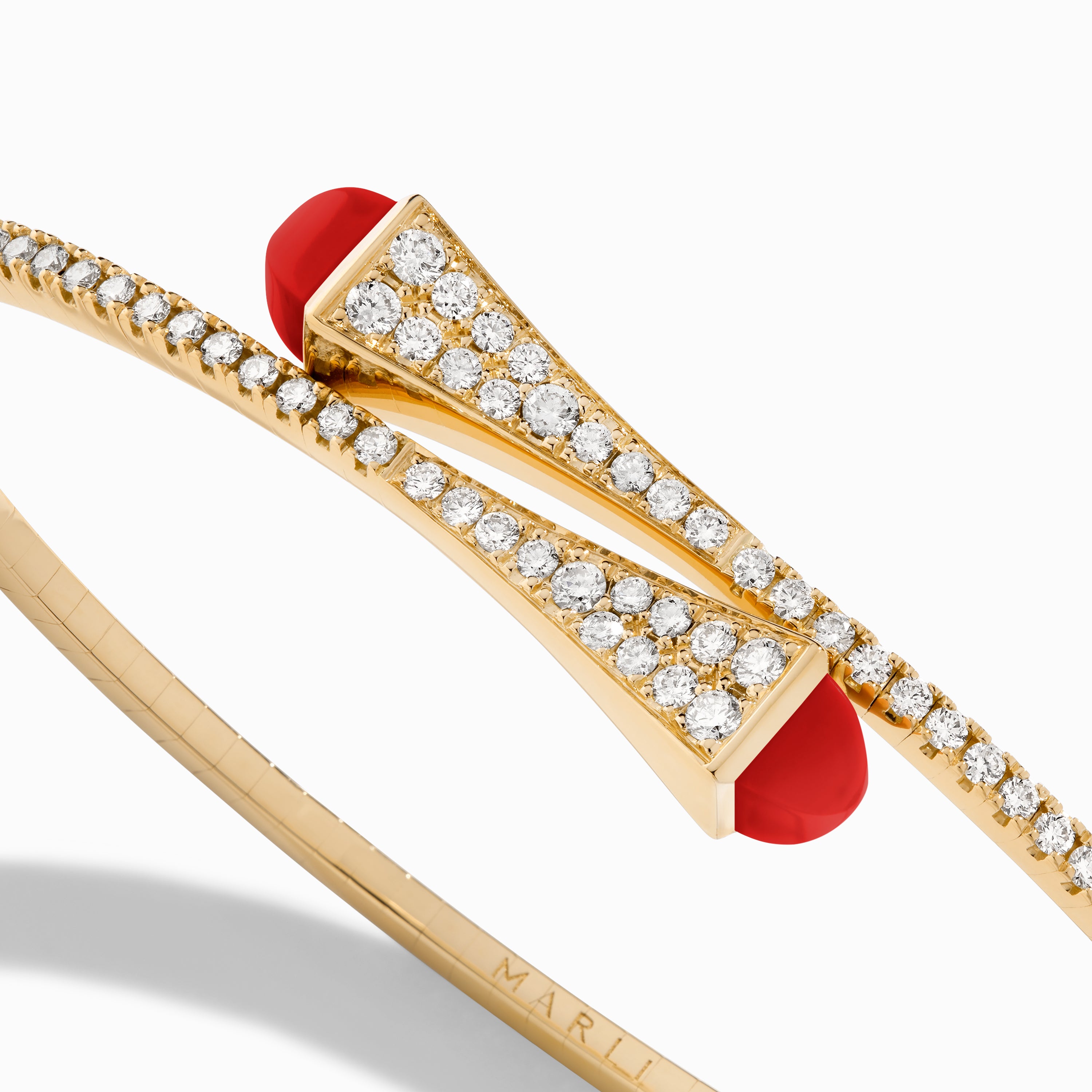 Cleo Diamond Slim Slip-On Bracelet — фото 20