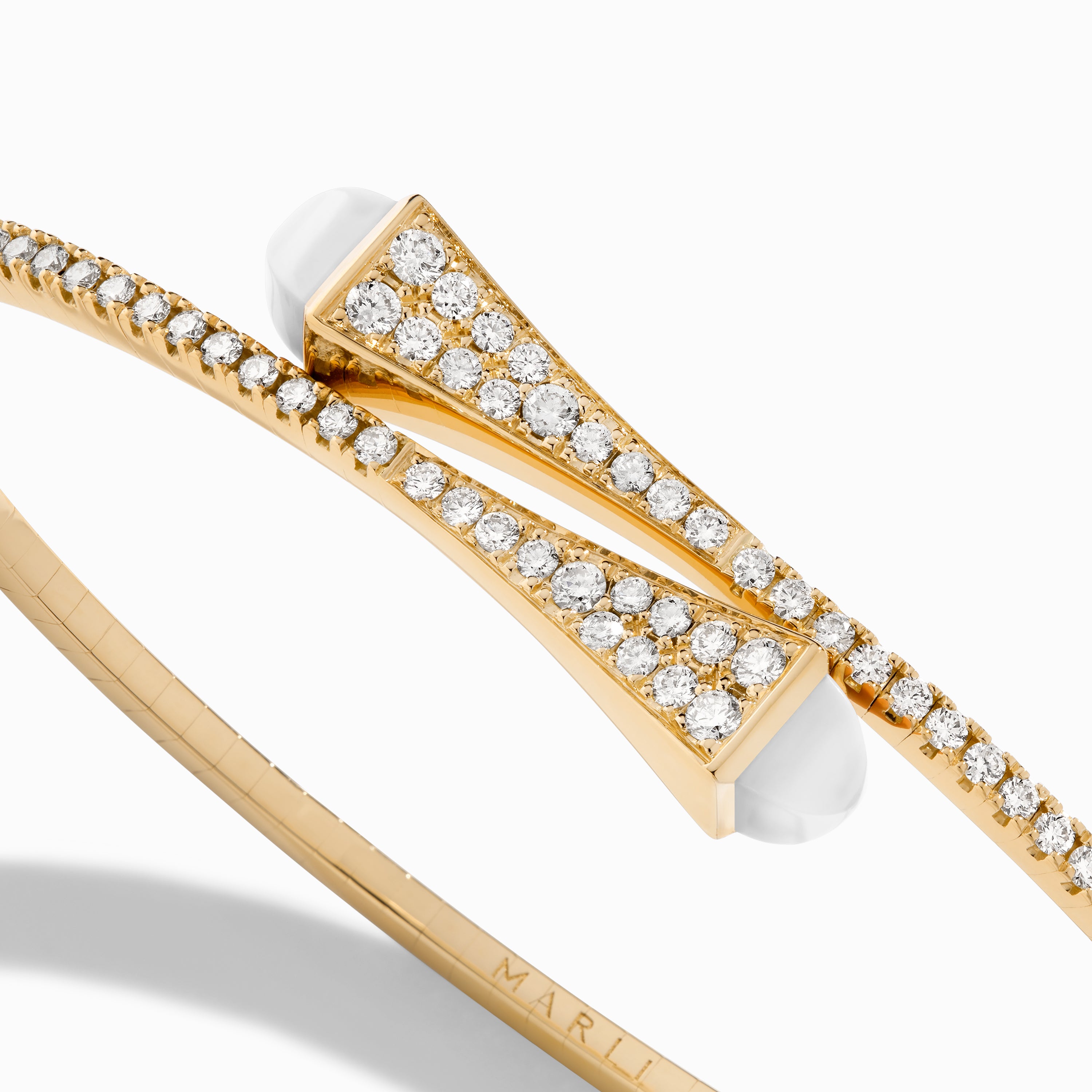 Cleo Diamond Slim Slip-On Bracelet — фото 26