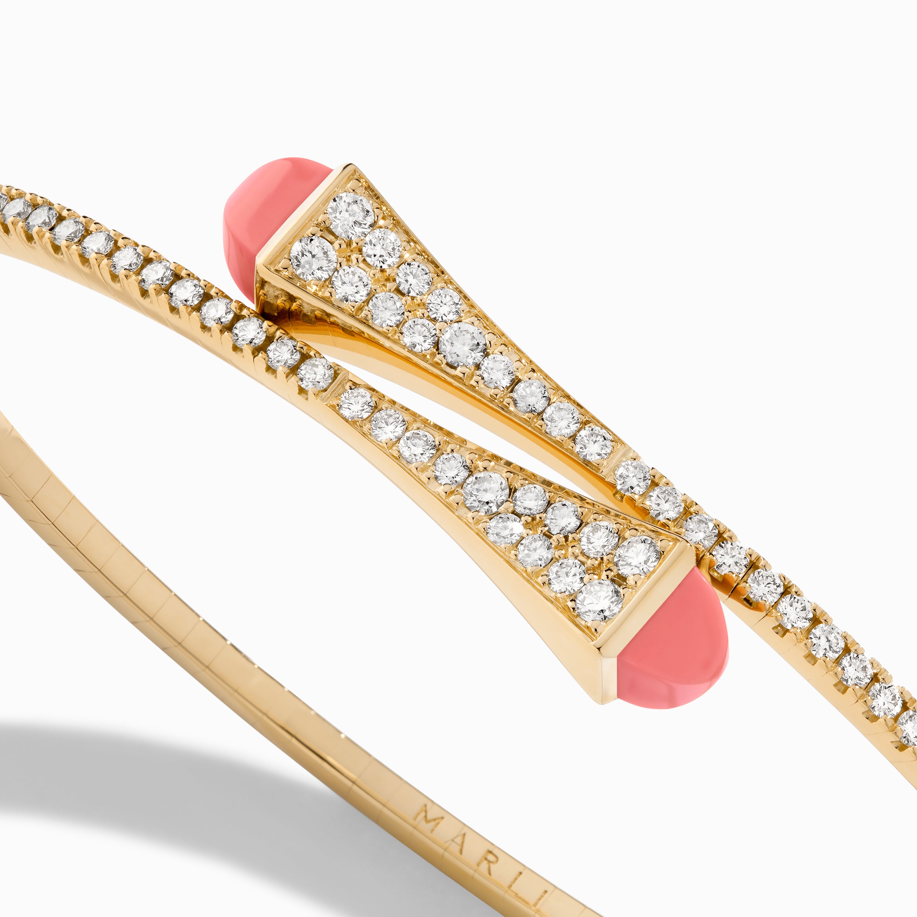 Cleo Diamond Slim Slip-On Bracelet — фото 32