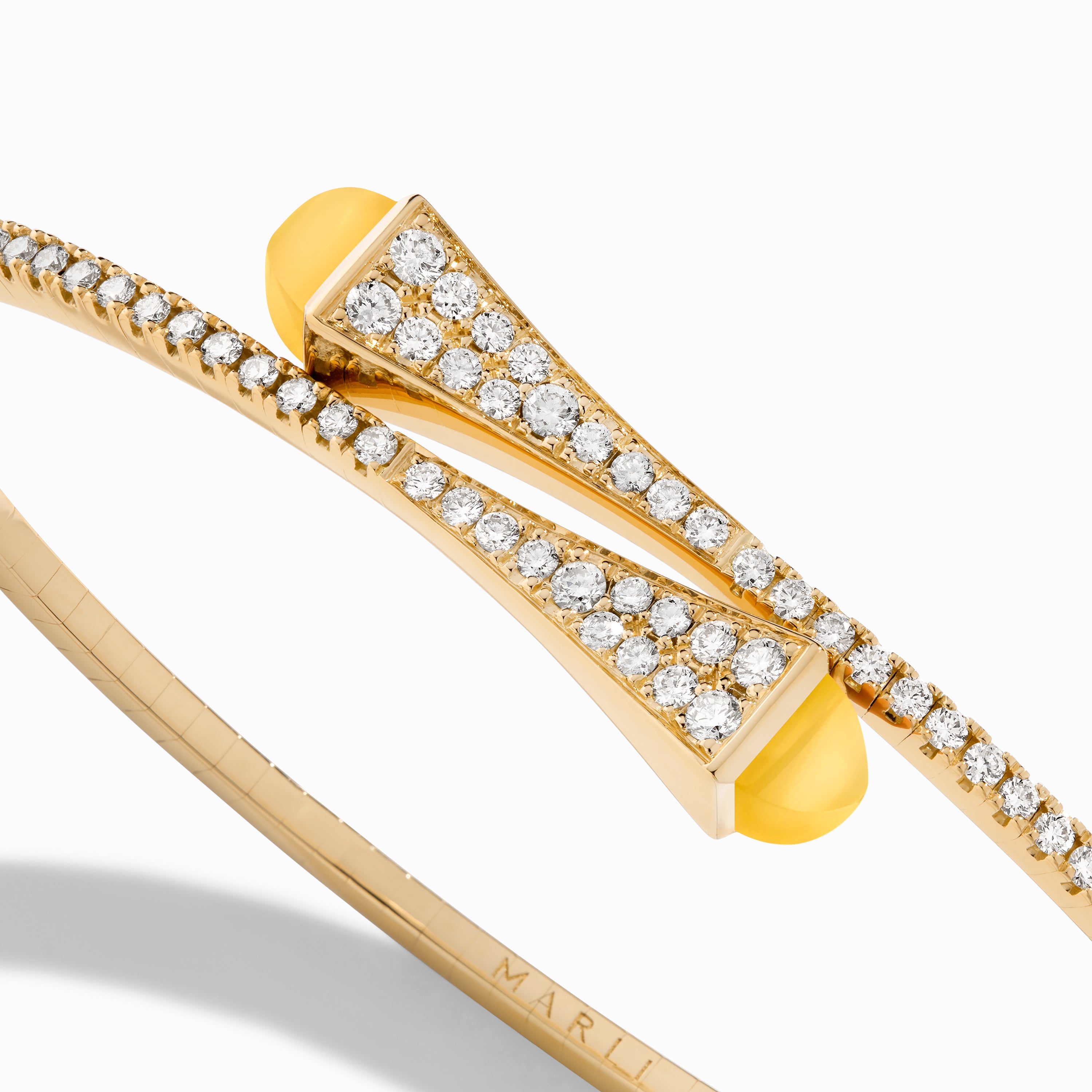 Cleo Diamond Slim Slip-On Bracelet — фото 35