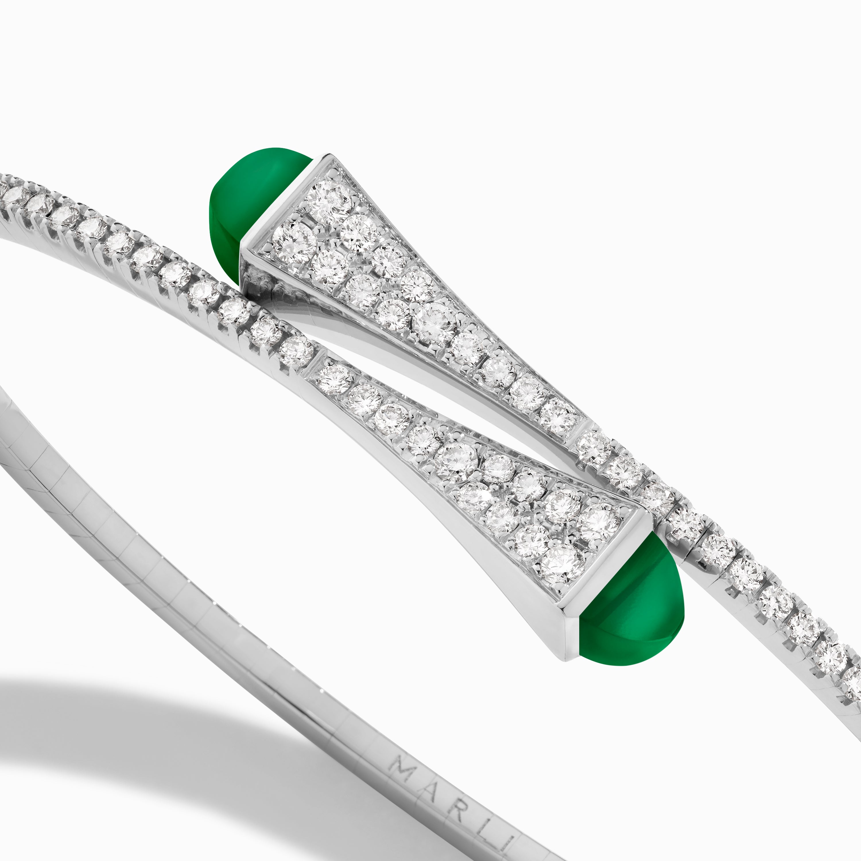 Cleo Diamond Slim Slip-On Bracelet — фото 45