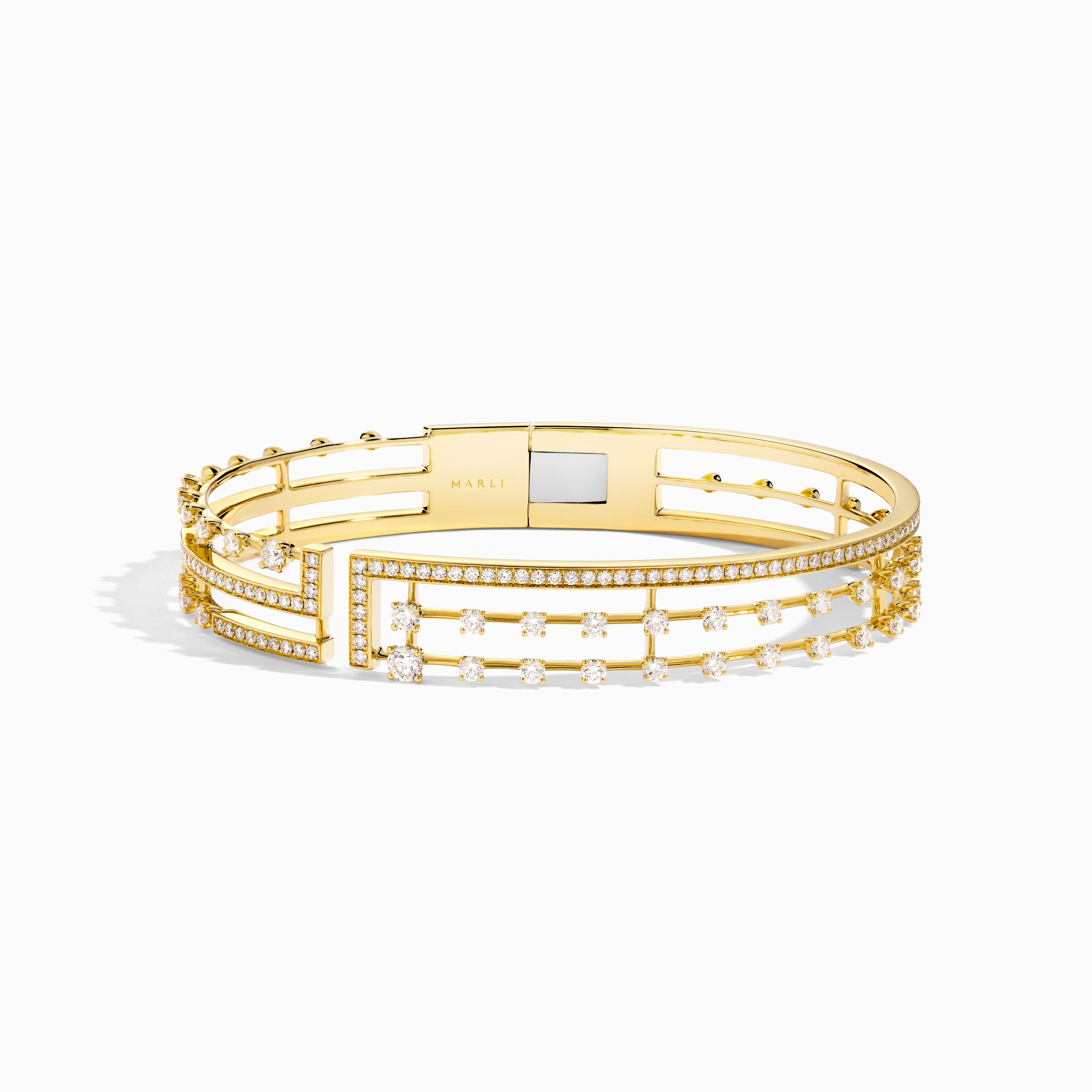 Avenues Open Hinged Statement Bracelet — фото 2