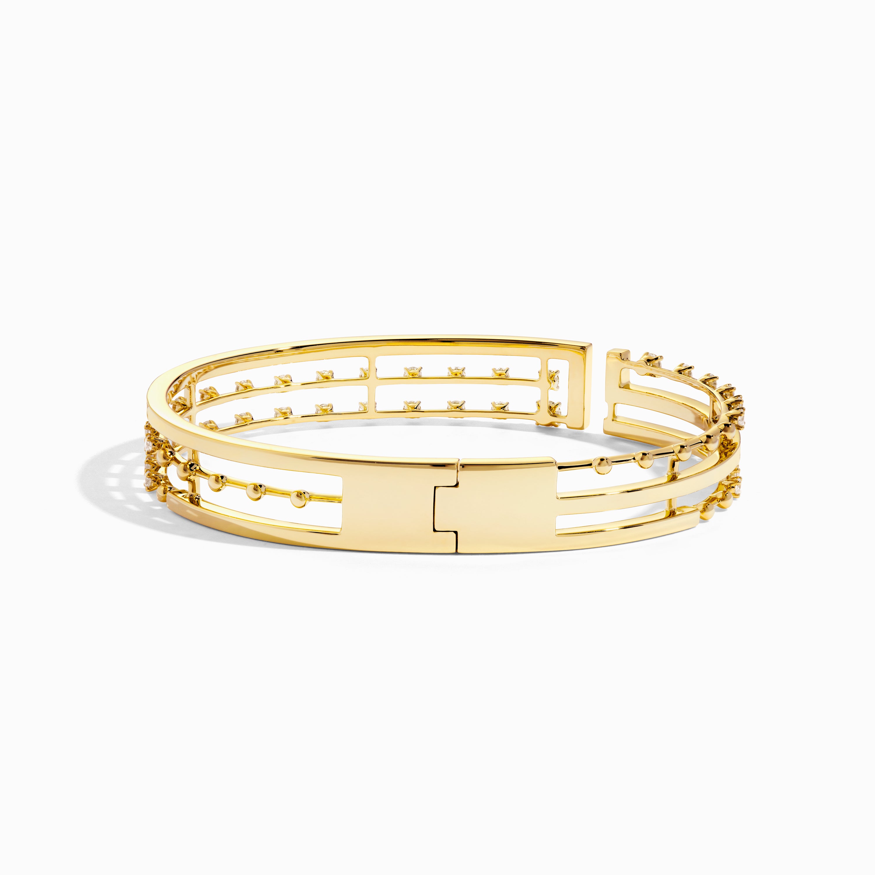 Avenues Open Hinged Statement Bracelet — фото 4