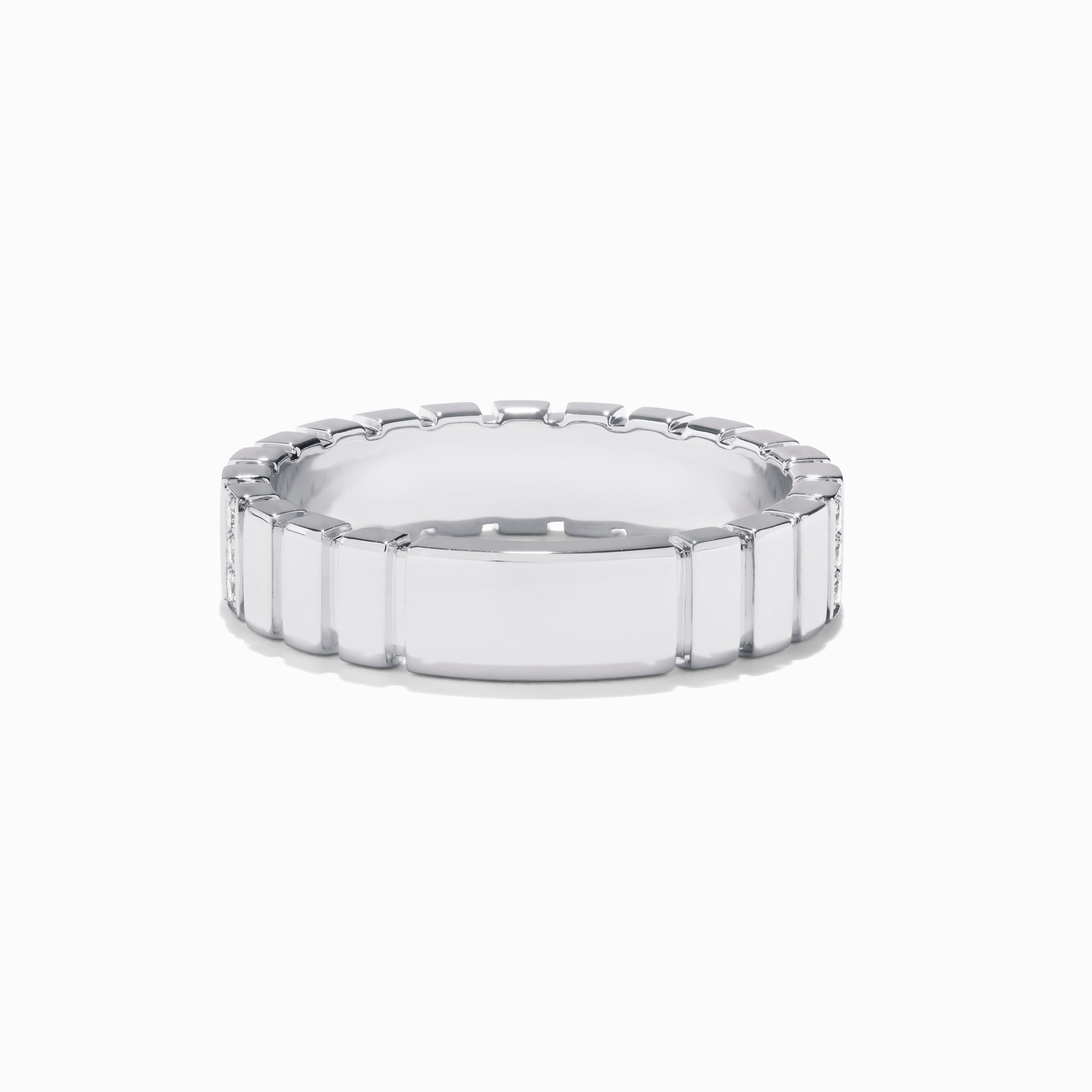 Cleo 2 Link Slim Full Diamond Ring — фото 7