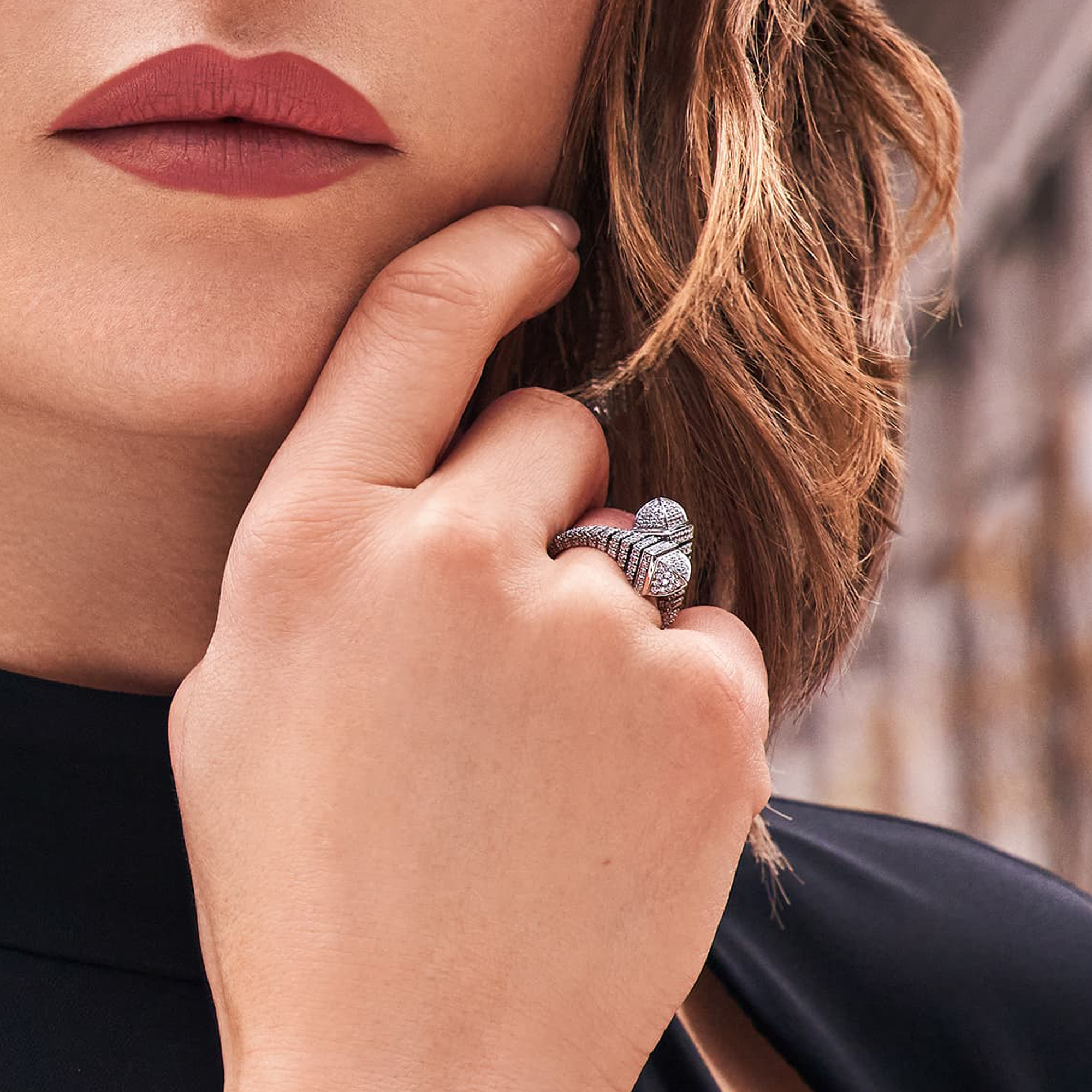 Cleo Rev Midi Full Diamond Ring — фото 4