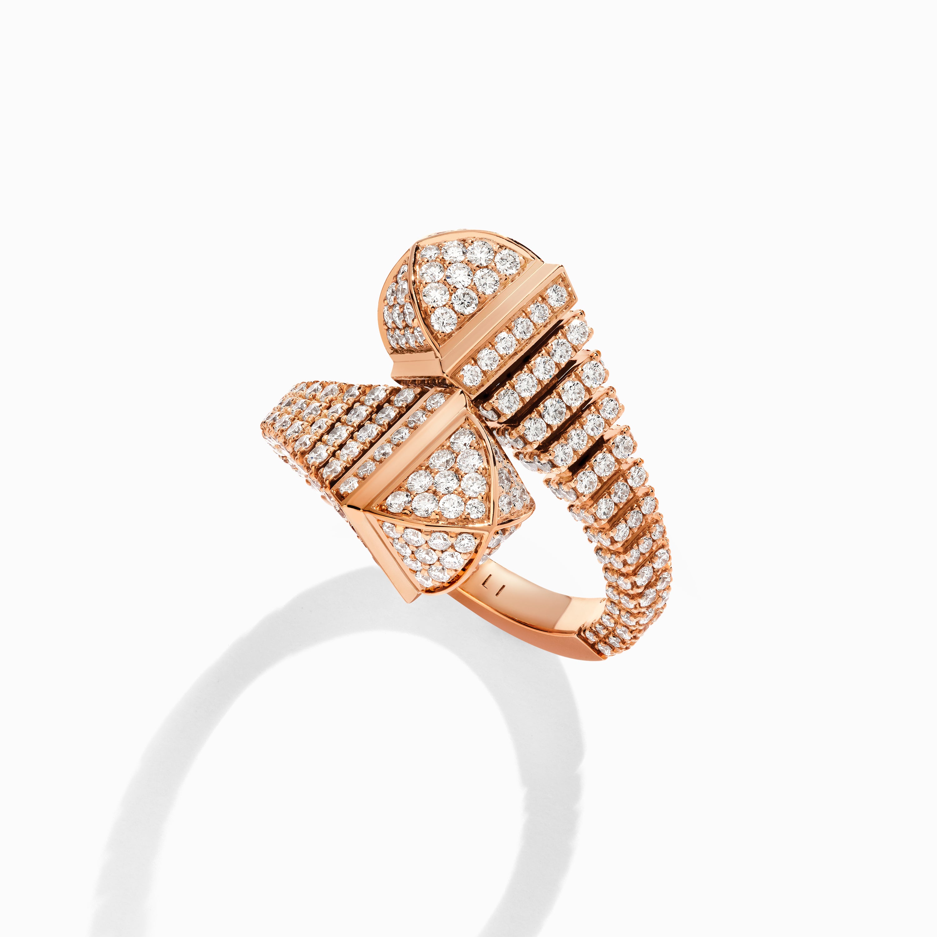 Cleo Rev Midi Full Diamond Ring — фото 10