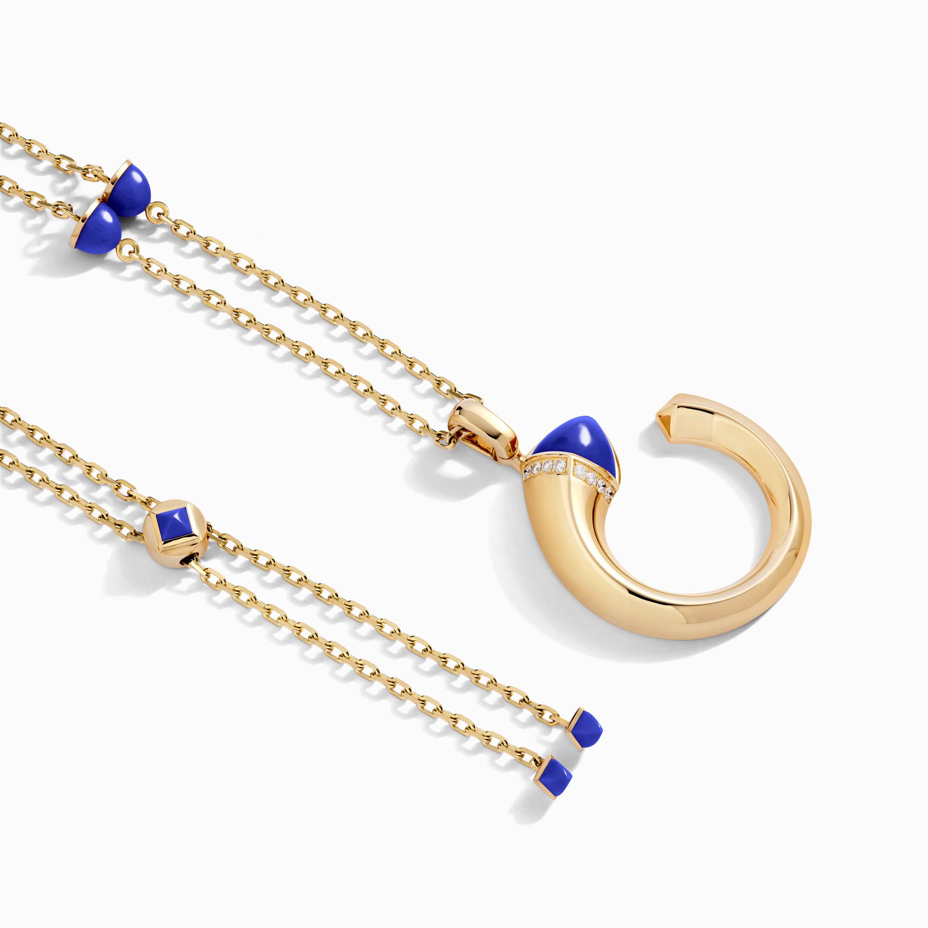 Cleo Venus Gold Midi Long Chain Pendant — фото 10