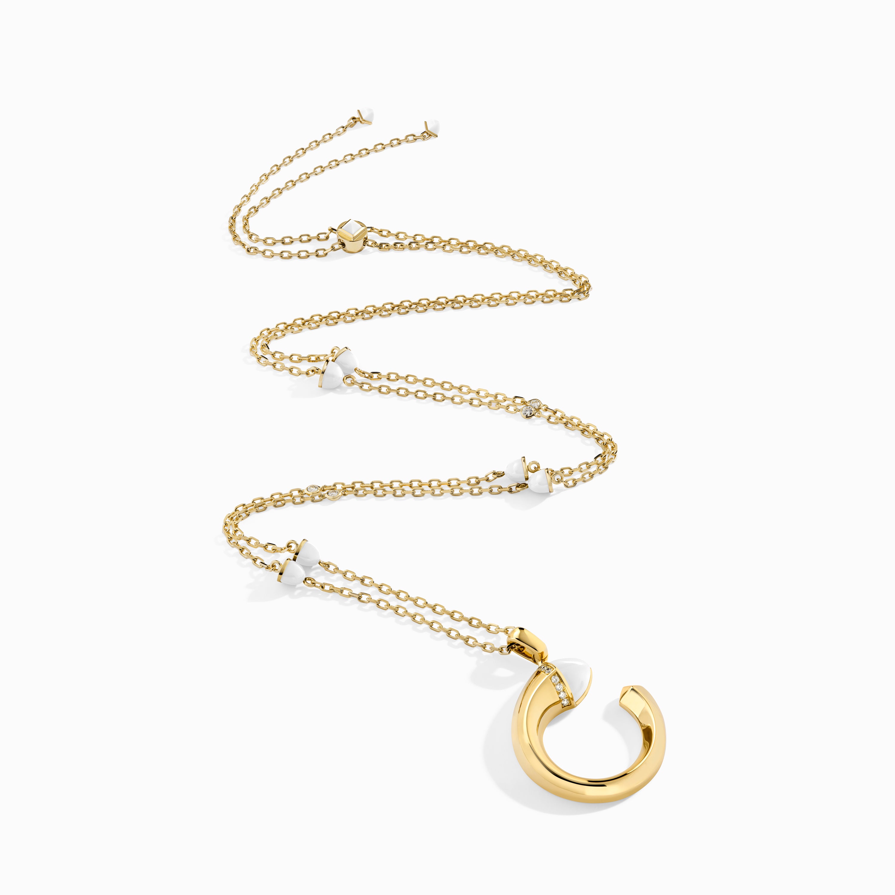 Cleo Venus Gold Midi Long Chain Pendant — фото 3