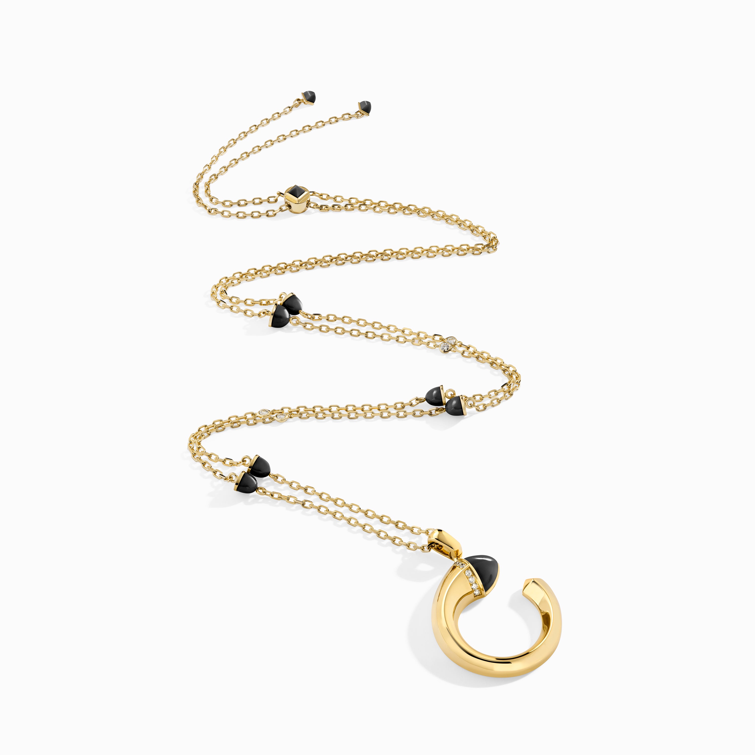 Cleo Venus Gold Midi Long Chain Pendant — фото 5