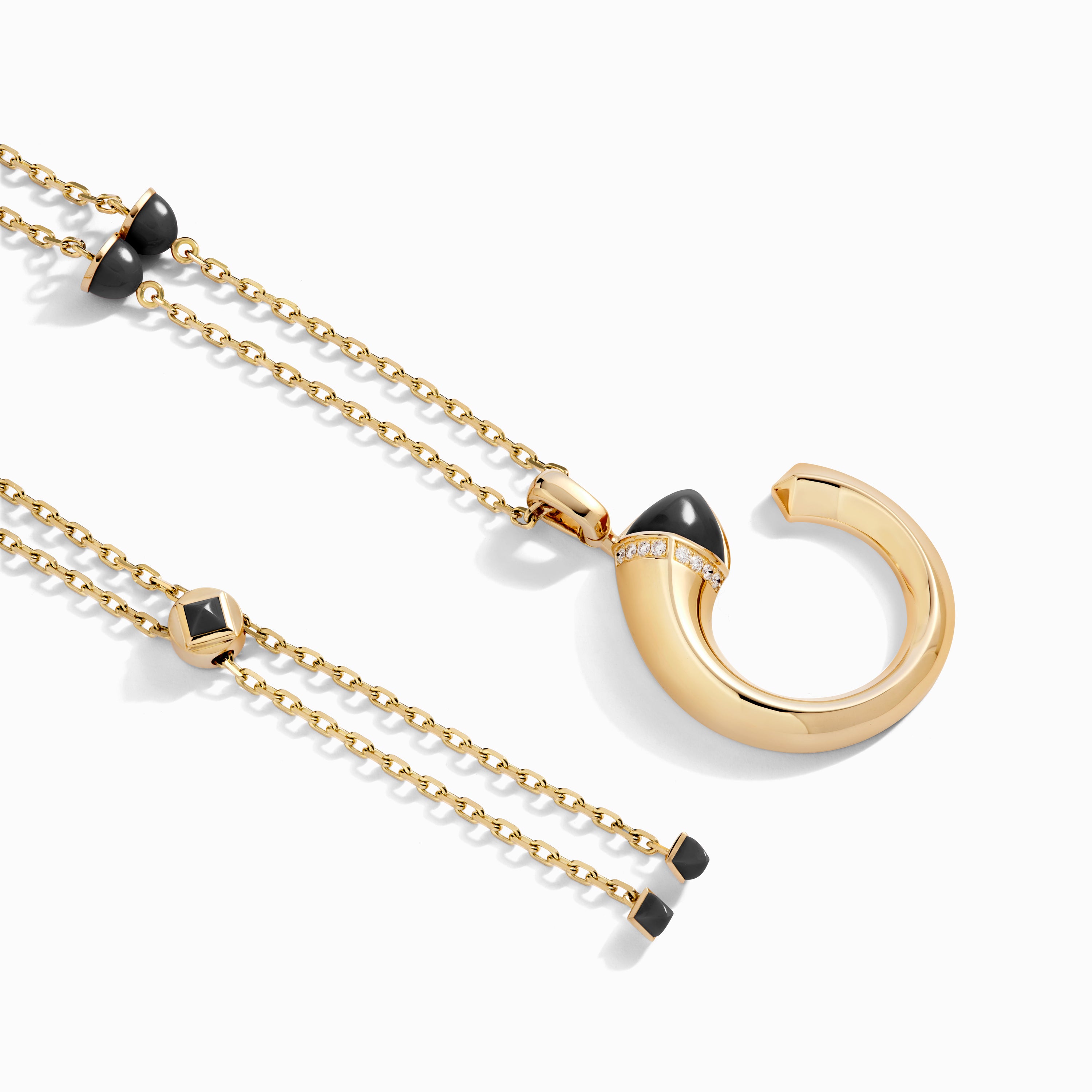 Cleo Venus Gold Midi Long Chain Pendant — фото 6