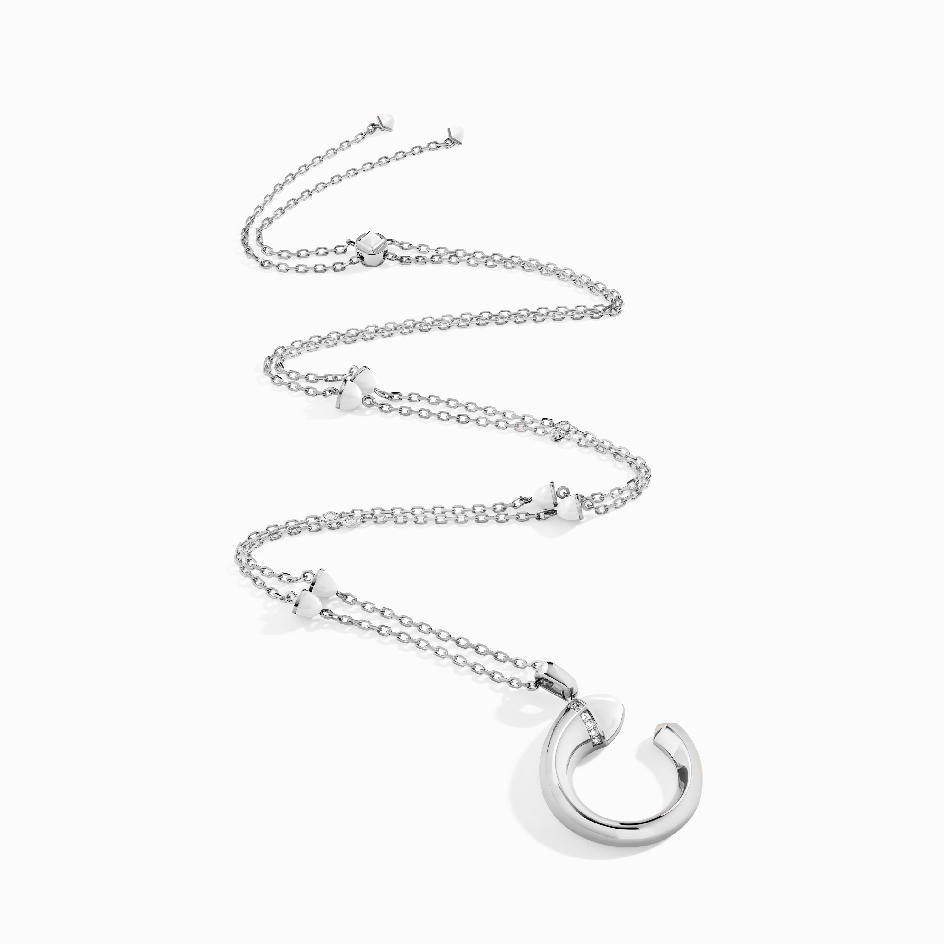 Cleo Venus Gold Midi Long Chain Pendant — фото 24
